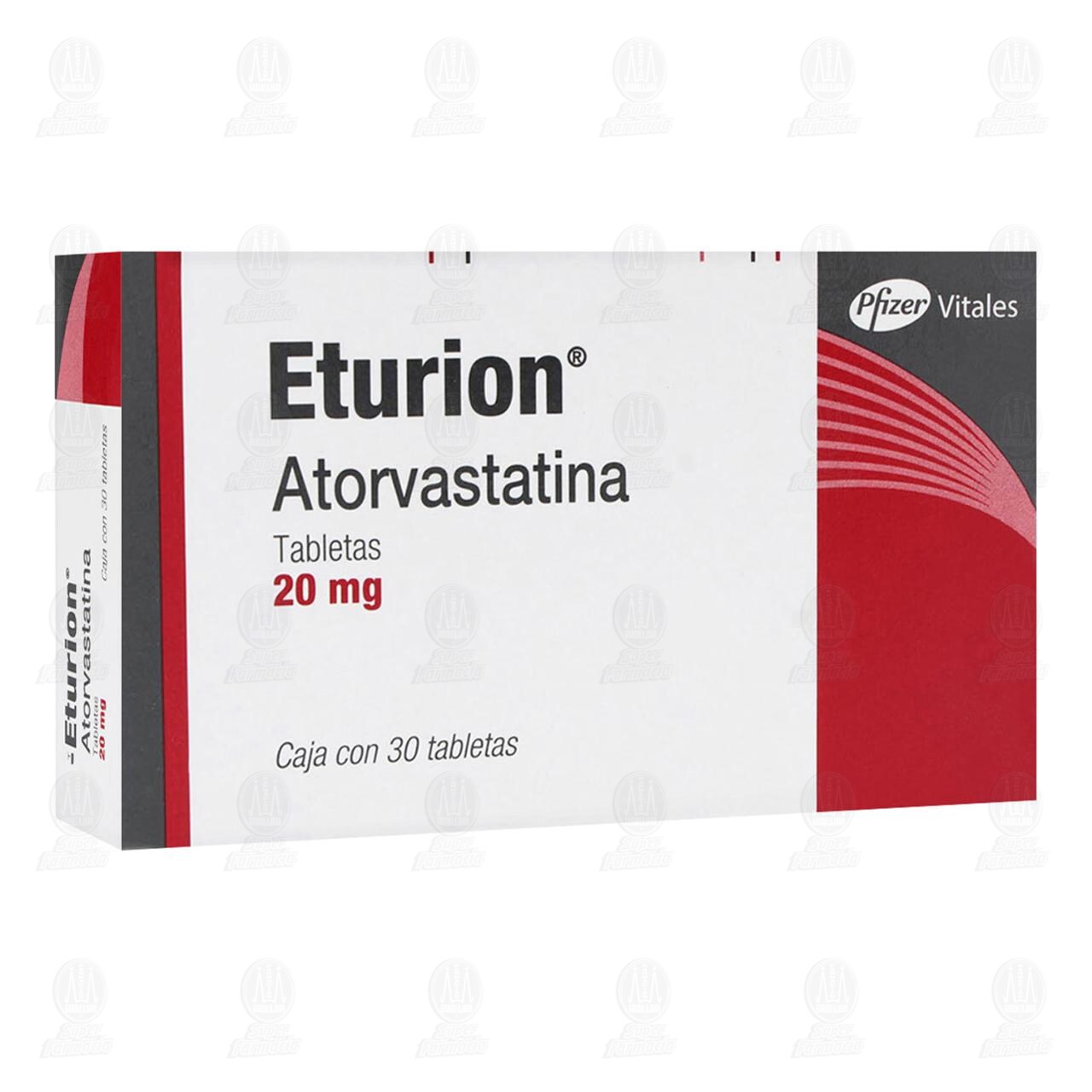 Eturion 20 mg, 30 Tabletas. image number 0