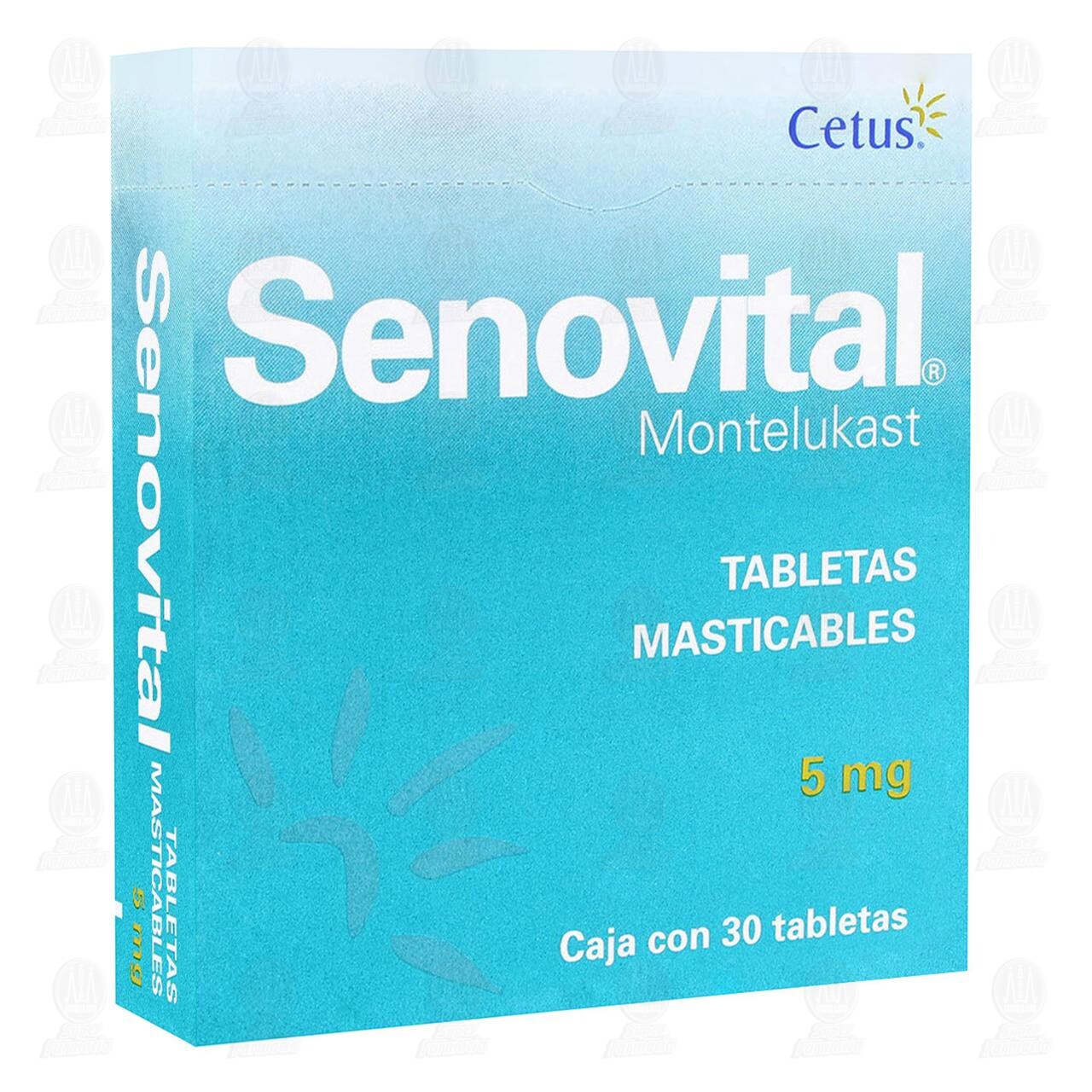 Senovital 5 mg, 30 Tabletas Masticables. image number 0