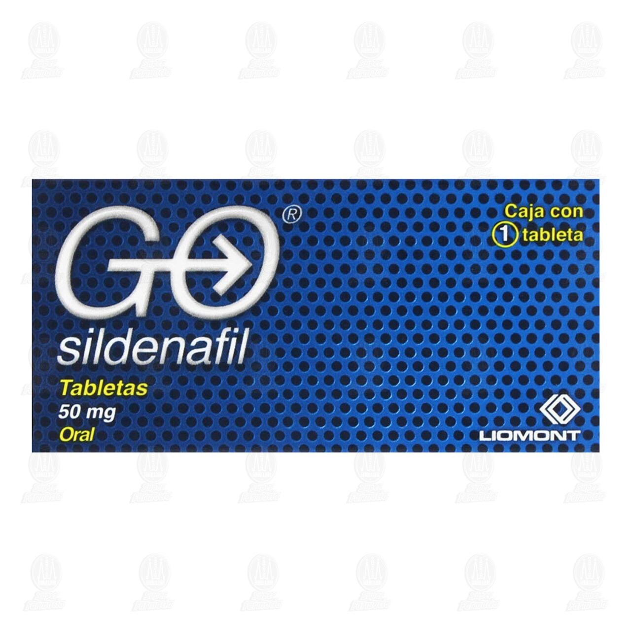 Go 50 mg, 1 Tableta. image number 1