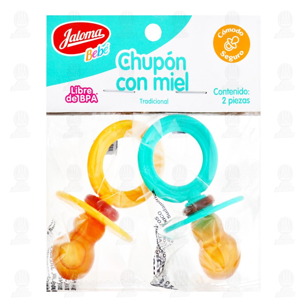 Chupones para Beb&eacute; Jaloma Tradicionales con Miel, 2 pzas. image number 0
