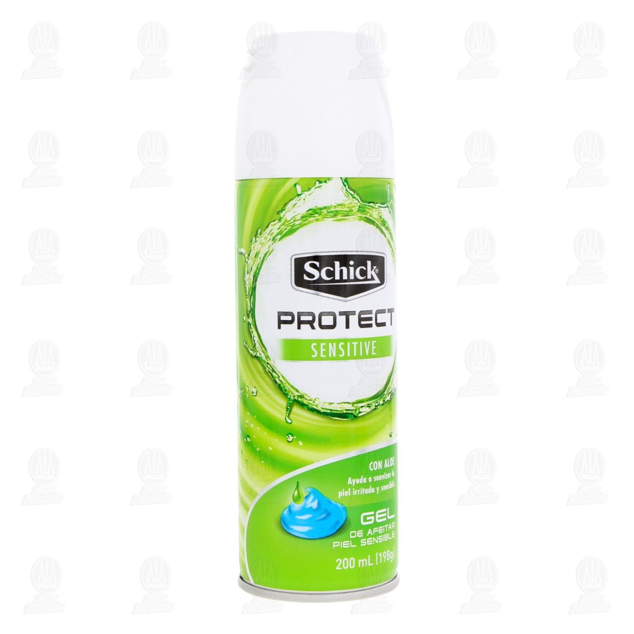 Gel de Afeitar Schick Protect Sensitive, 200 ml. image number 0
