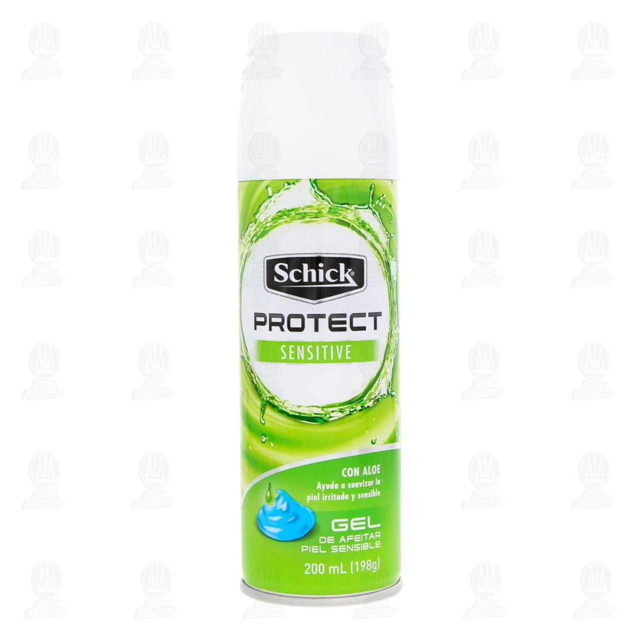Gel de Afeitar Schick Protect Sensitive, 200 ml. image number 1