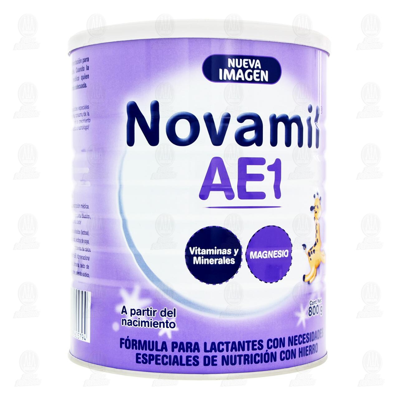F&oacute;rmula L&aacute;ctea Novamil AE 1 (A Partir del Nacimiento), 800 gr. image number 0