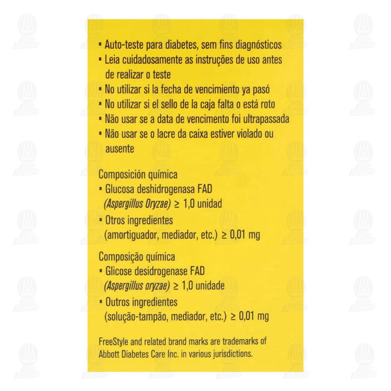 Freestyle Lite Tiras de Prueba de Glucosa, 50 pzas. image number 3