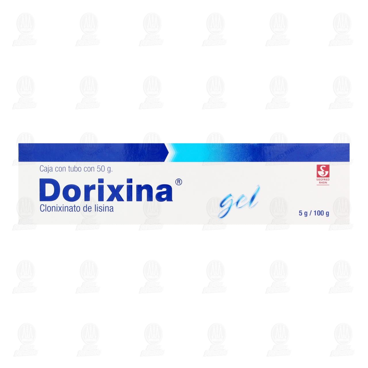 Dorixina Gel 5gr/100gr, 50 gr. image number 1