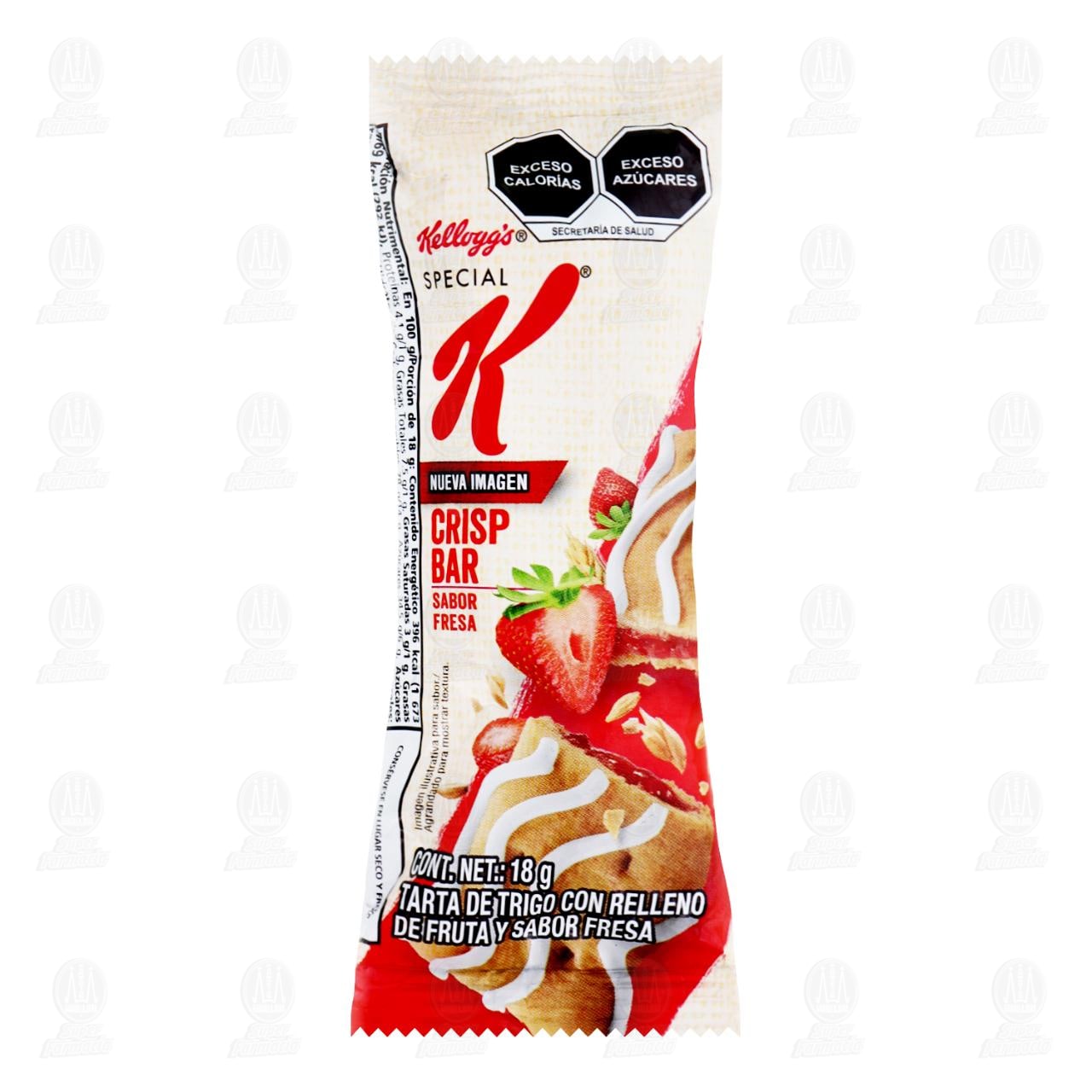 Imagen para Tarta de Trigo Kellogg's Special K Crisp Bar Sabor Fresa, 18 gr.