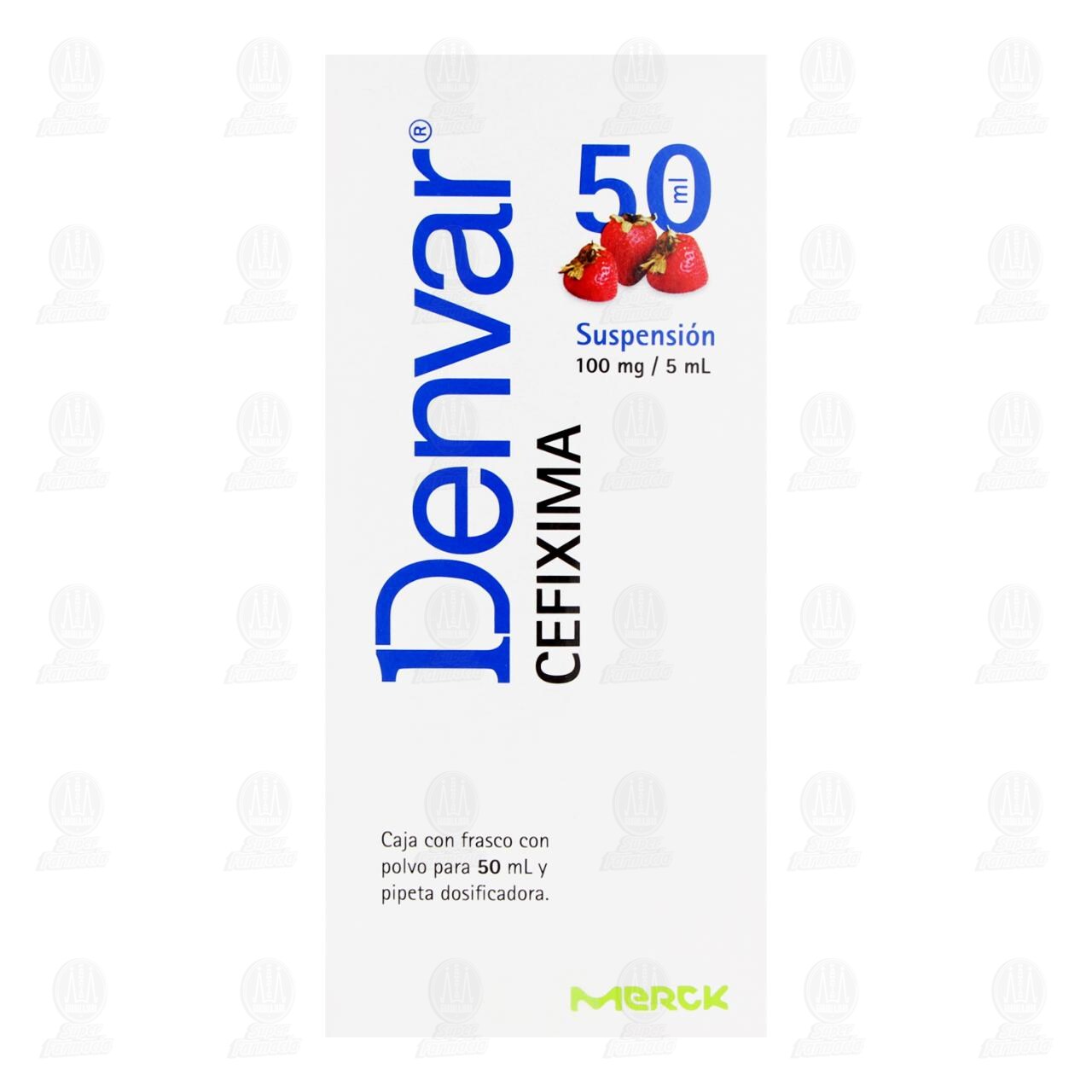 Denvar 100mg/5ml Suspensi&oacute;n, 50 ml. image number 1