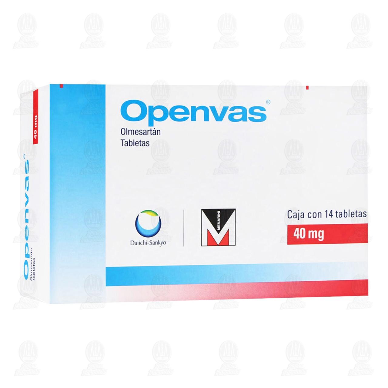 Openvas 40 mg, 14 Tabletas. image number 0