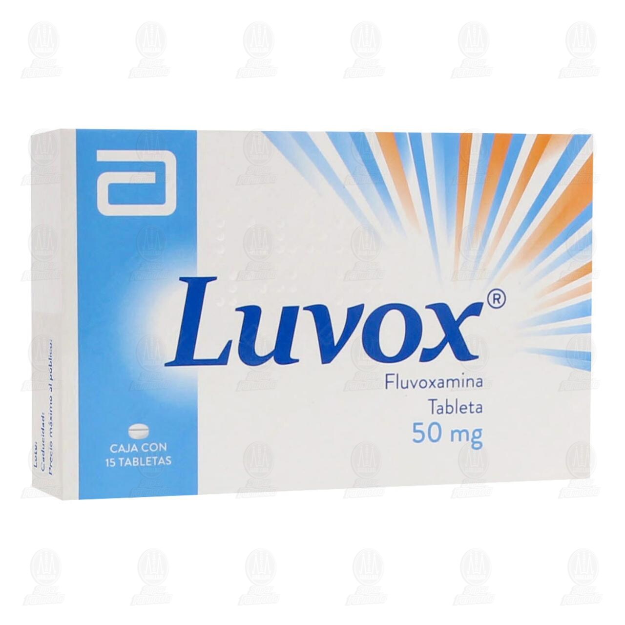 Luvox 50 mg, 15 Tabletas. image number 0