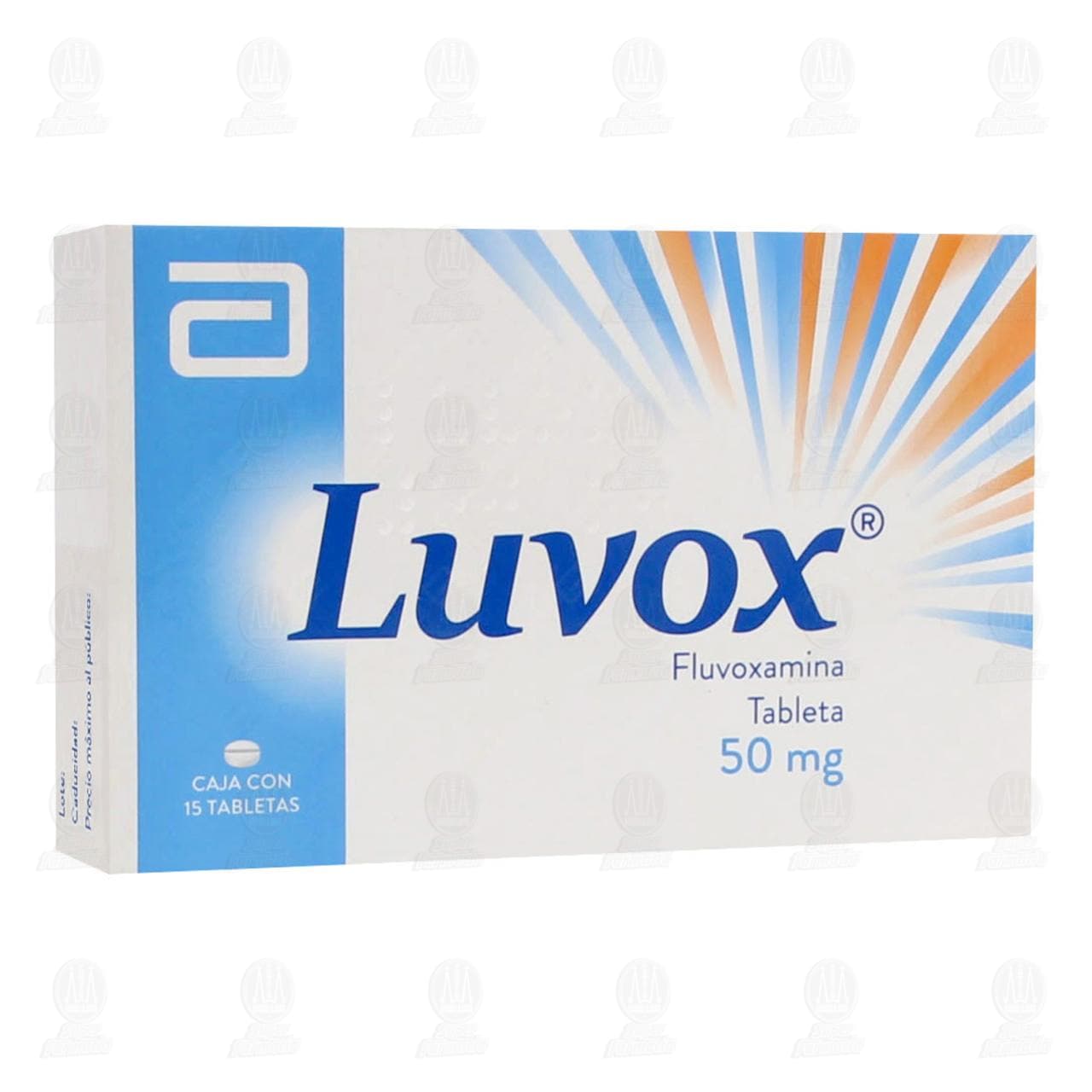 Luvox 50 mg, 15 Tabletas. image number 0