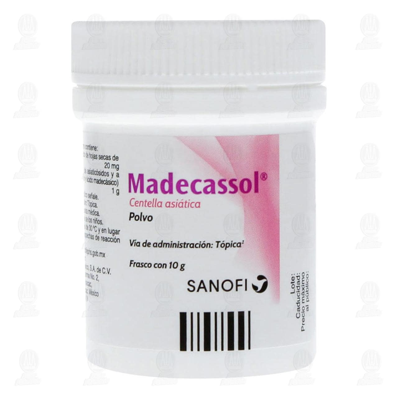 Madecassol Polvo, 10 gr. image number 1