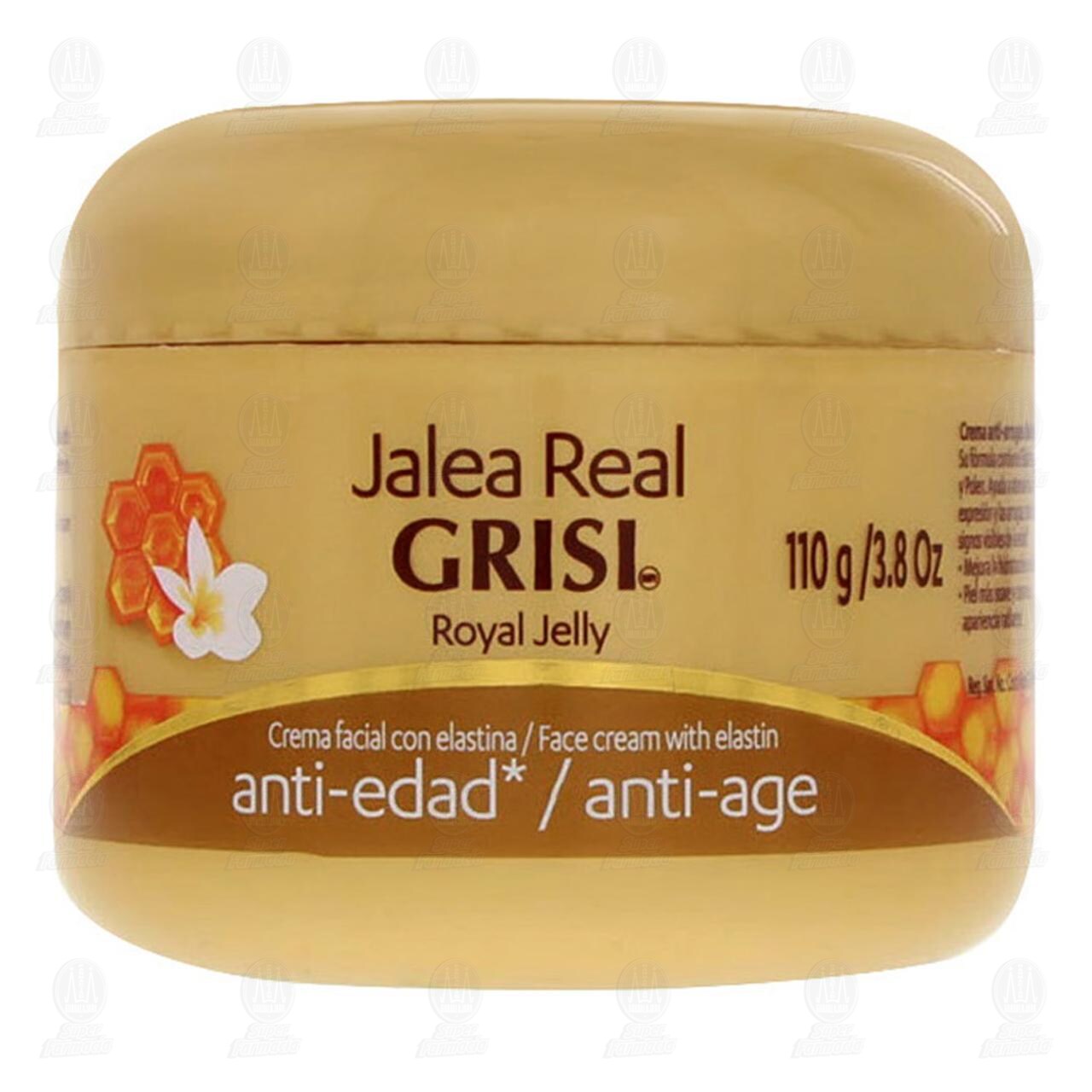 Crema Facial Jalea Real Grisi con Elastina Anti-Edad, 110 gr. image number 1