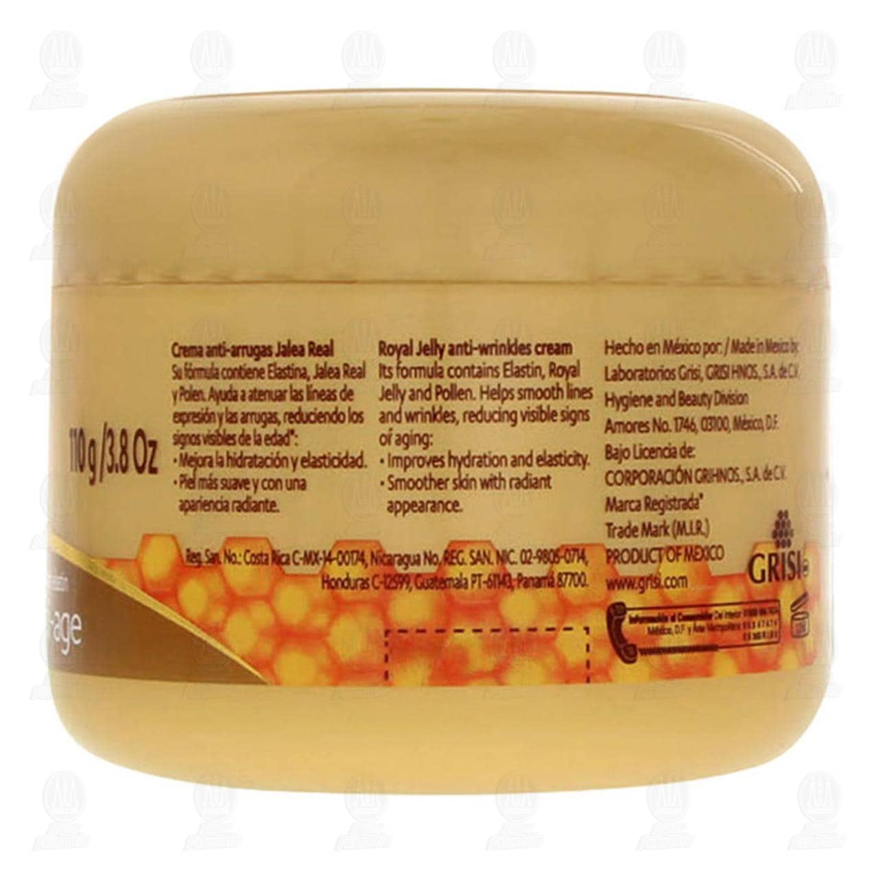 Crema Facial Jalea Real Grisi con Elastina Anti-Edad, 110 gr. image number 2