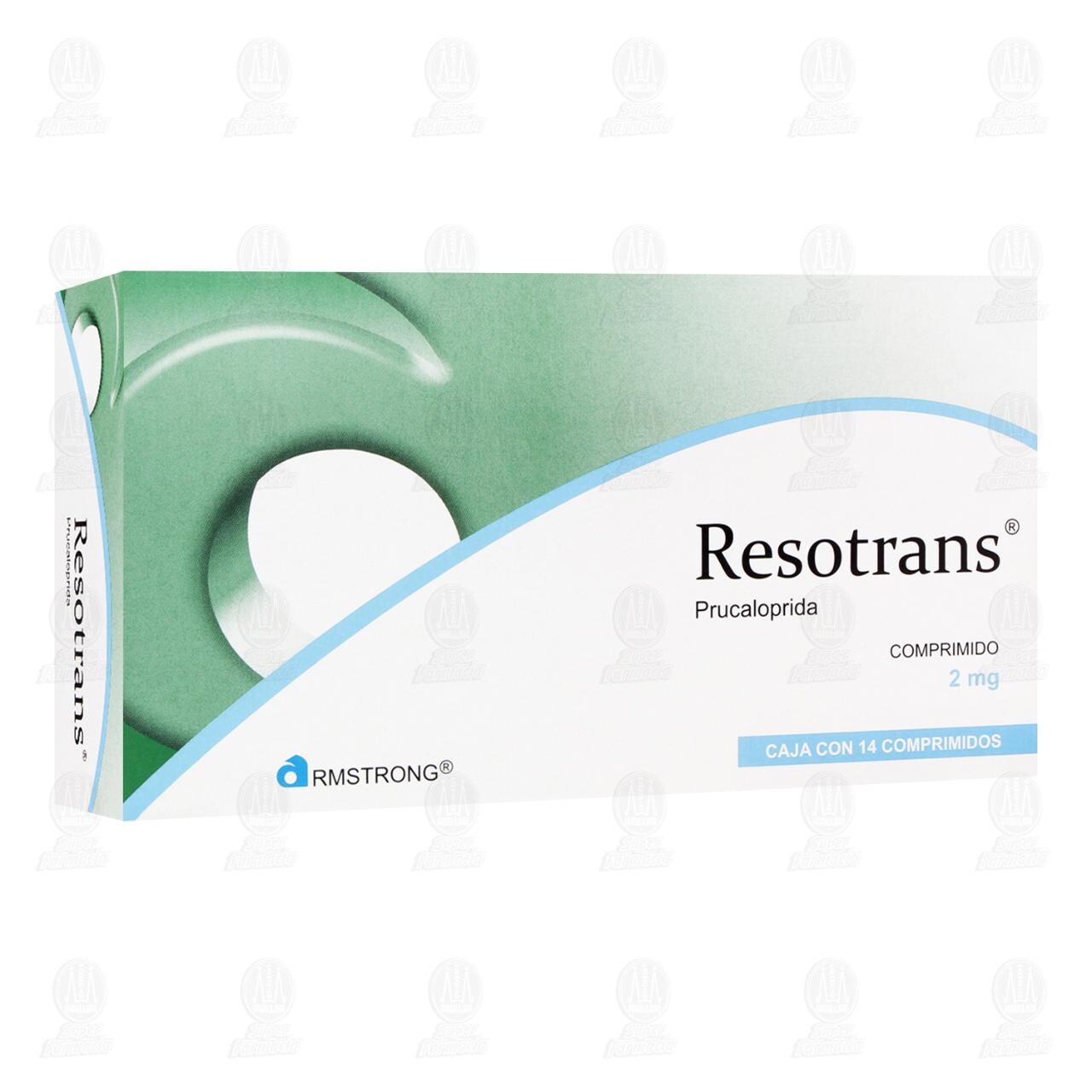 Resotrans 2 mg, 14 Comprimidos. image number 0