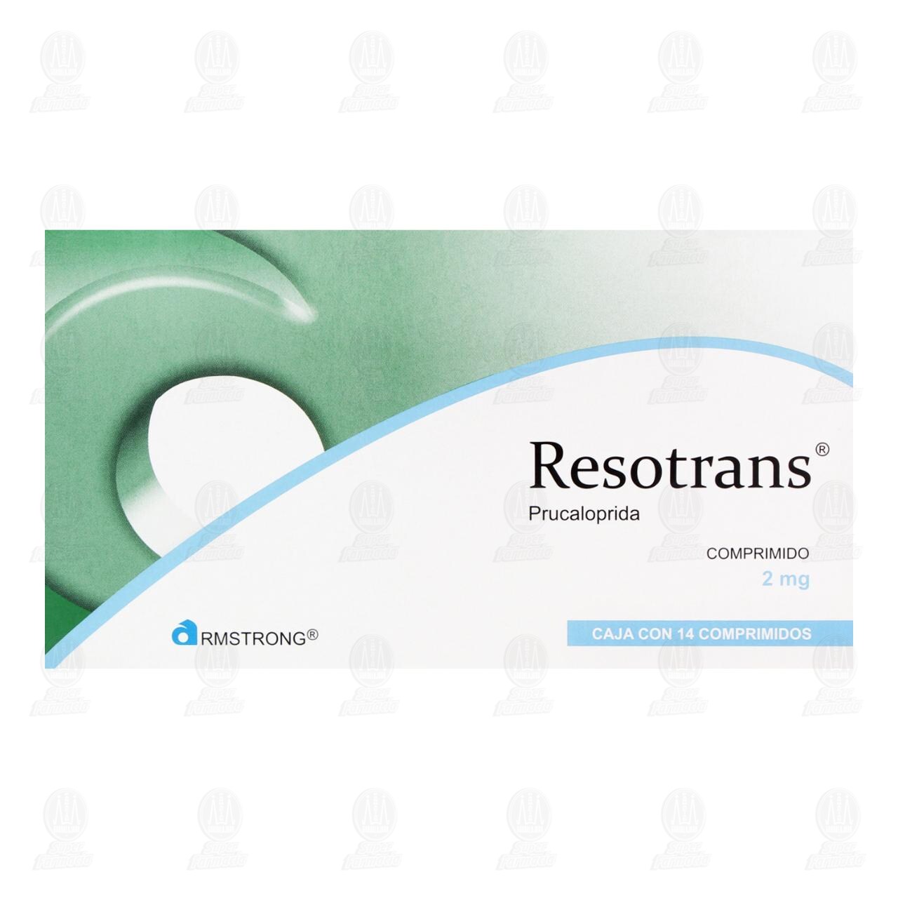 Resotrans 2 mg, 14 Comprimidos. image number 1