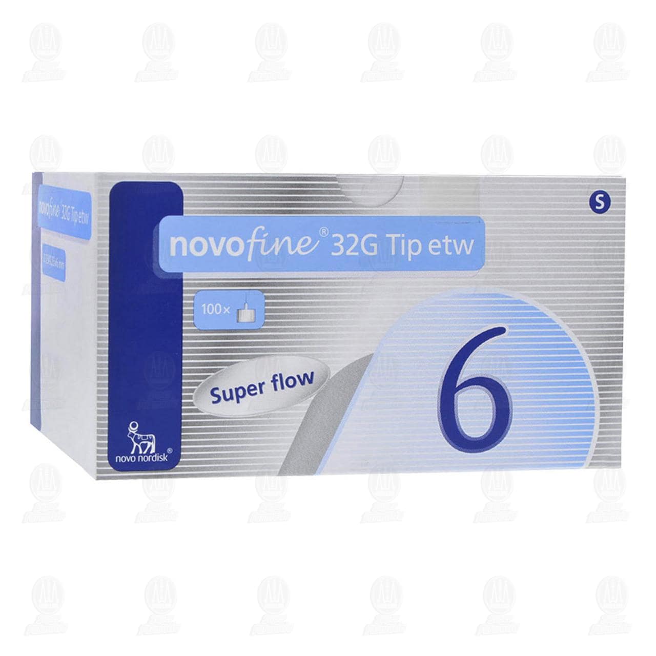 Imagen para Aguja Novofine 32g P/Pluma 100pzas