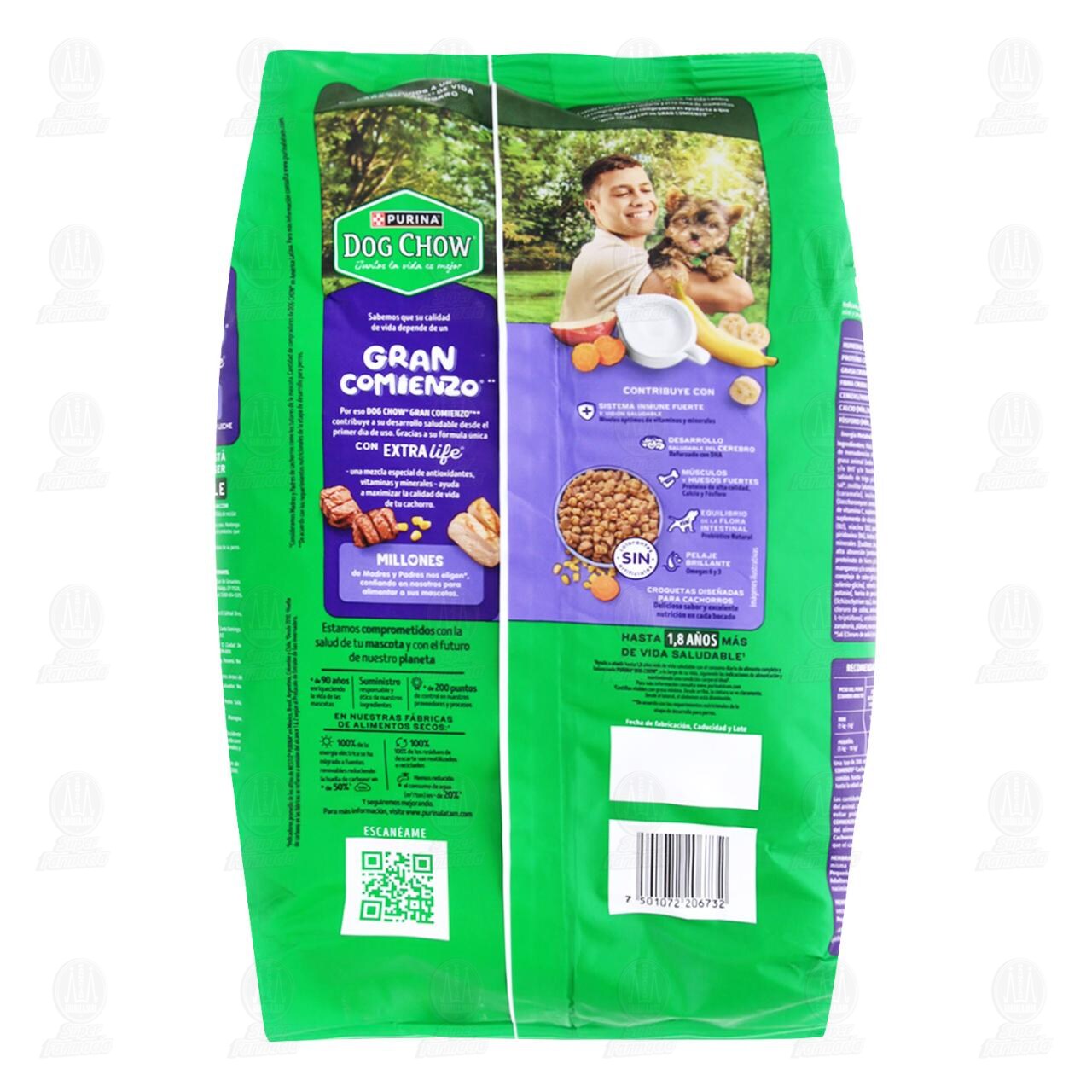 Purina Dog Chow Gran Comienzo Cachorros Minis y Peque&ntilde;os con Extralife, 2 kg. image number 1