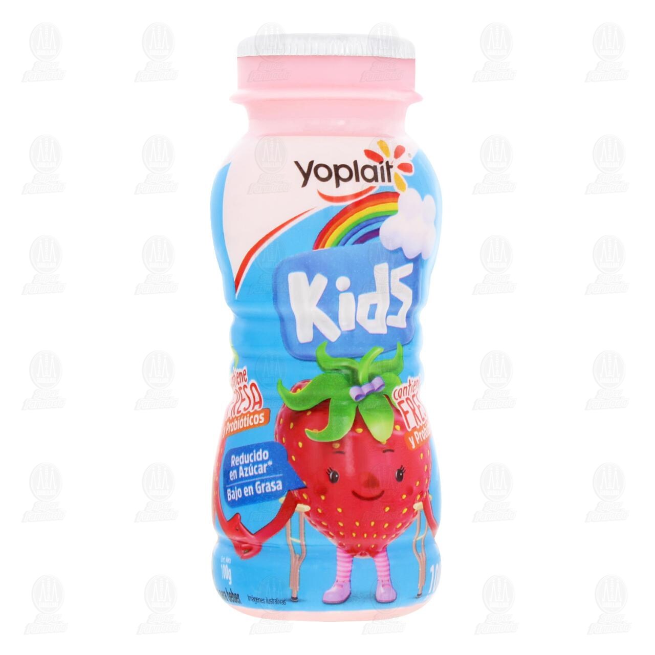 Yoghurt Yoplait Kids con Fresa, 100 gr. image number 0