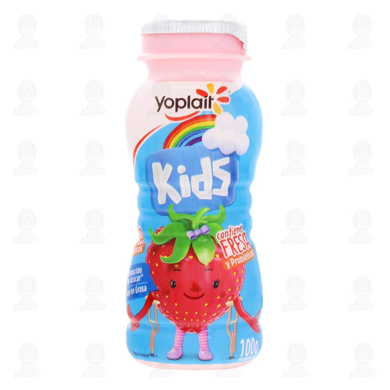 Yoghurt Yoplait Kids con Fresa, 100 gr. image number 1