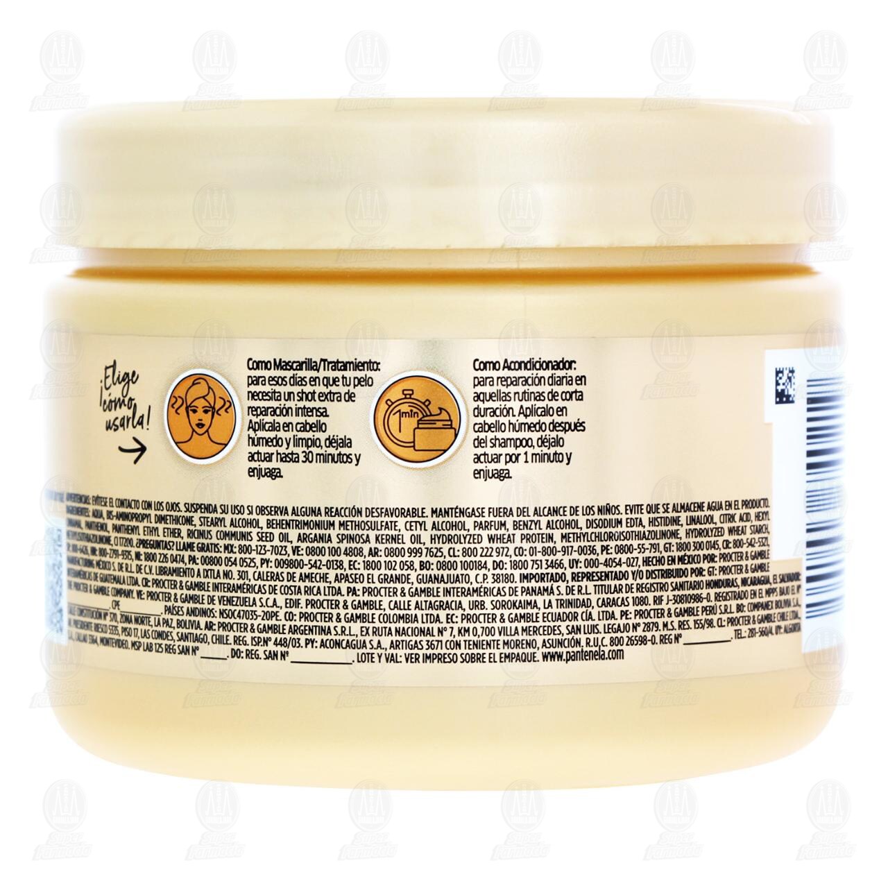 Mascarilla Intensiva Pantene Pro-V Miracles Repara, 300 ml. image number 2