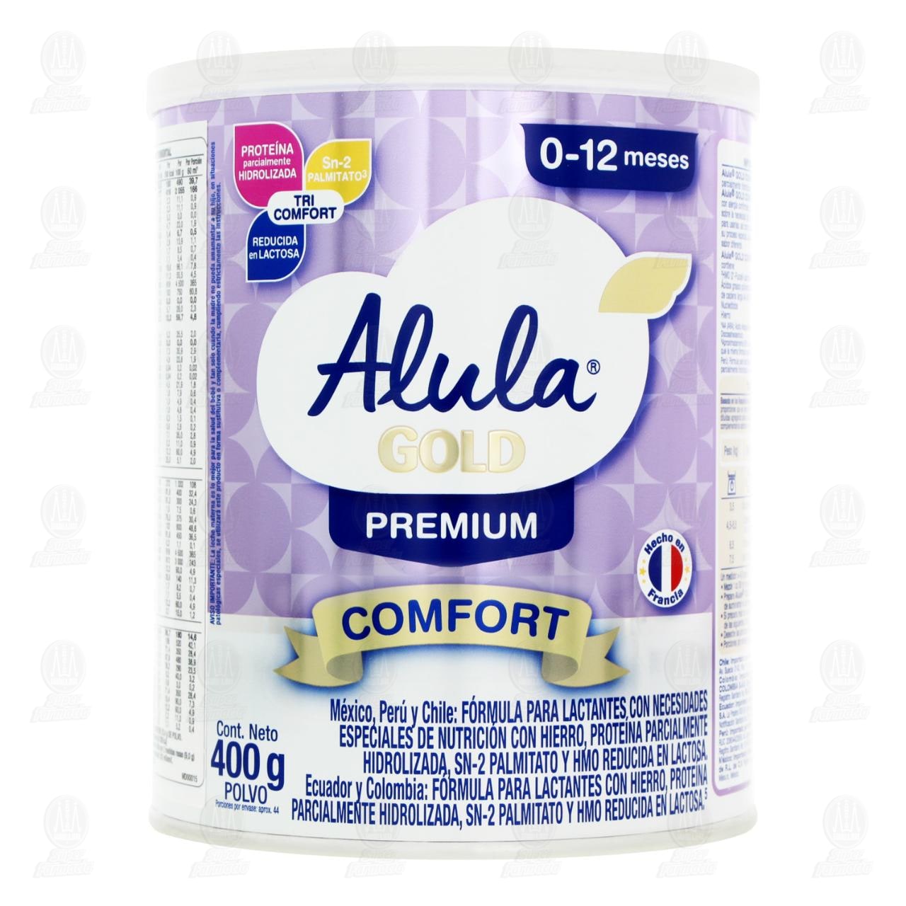 F&oacute;rmula Infantil Alula Gold Premium Comfort (Edad 0-12 Meses), 400 gr. image number 1