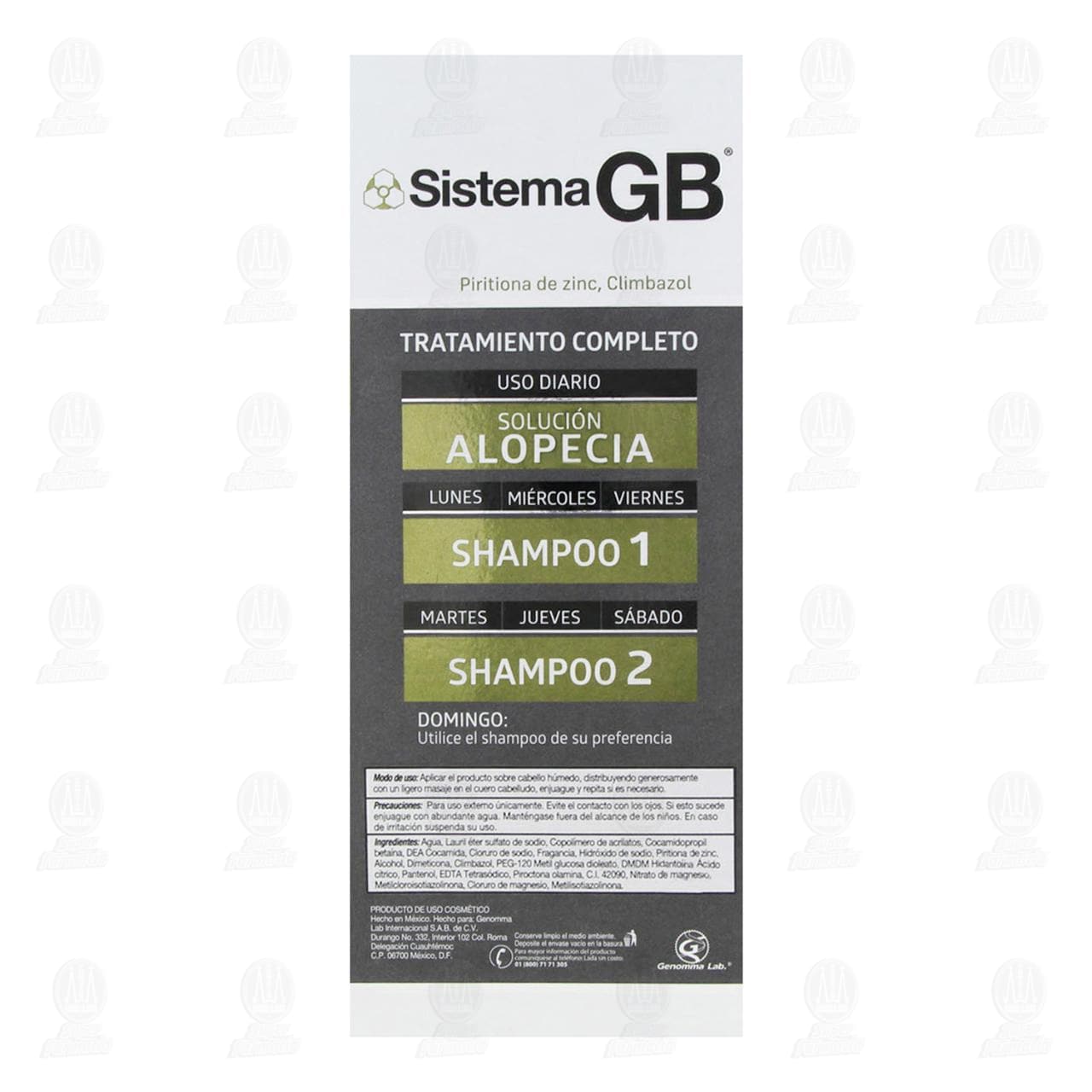 Sistema GB Shampoo 2, 230 ml. image number 2
