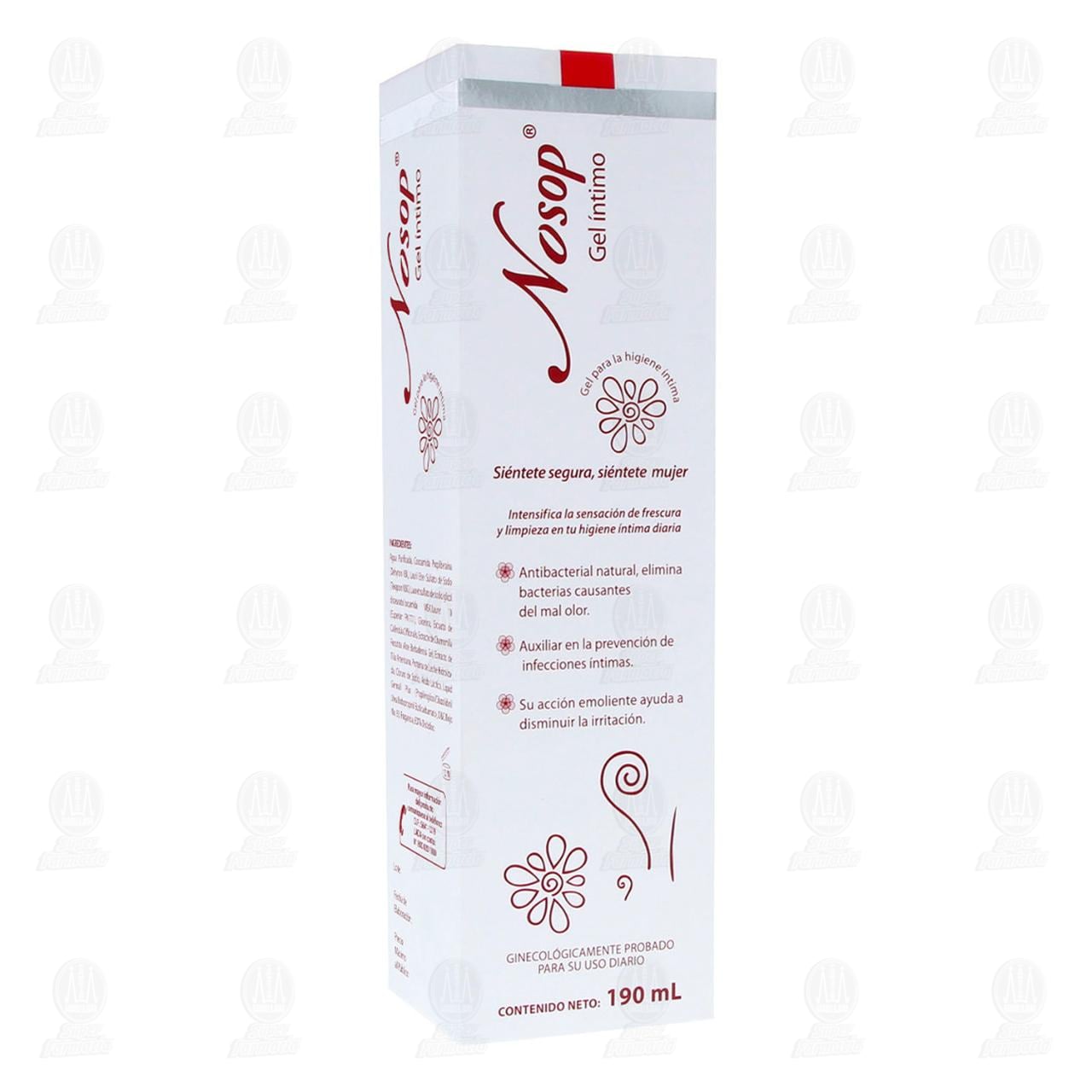 Nosop Gel &Iacute;ntimo, 190 ml. image number 0