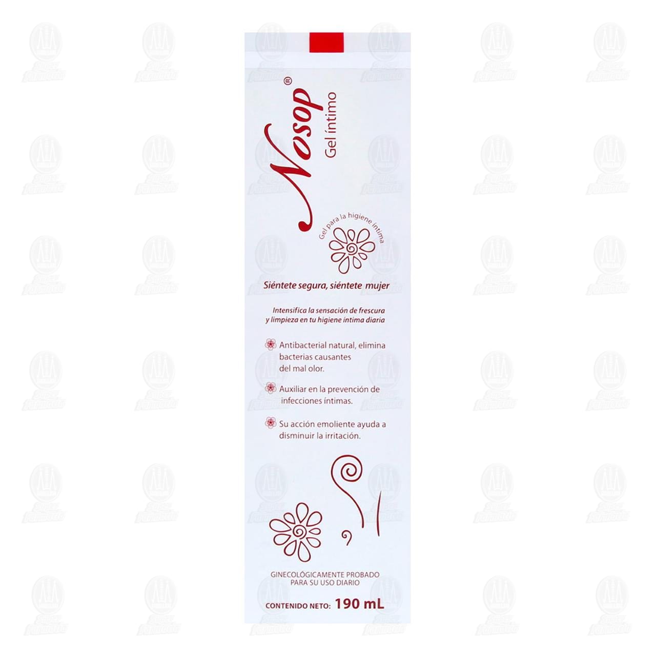 Nosop Gel &Iacute;ntimo, 190 ml. image number 1