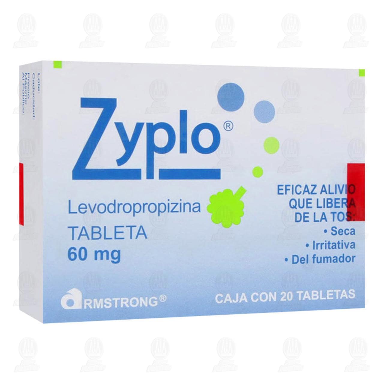 Imagen para Zyplo 60 mg, 20 Tabletas.