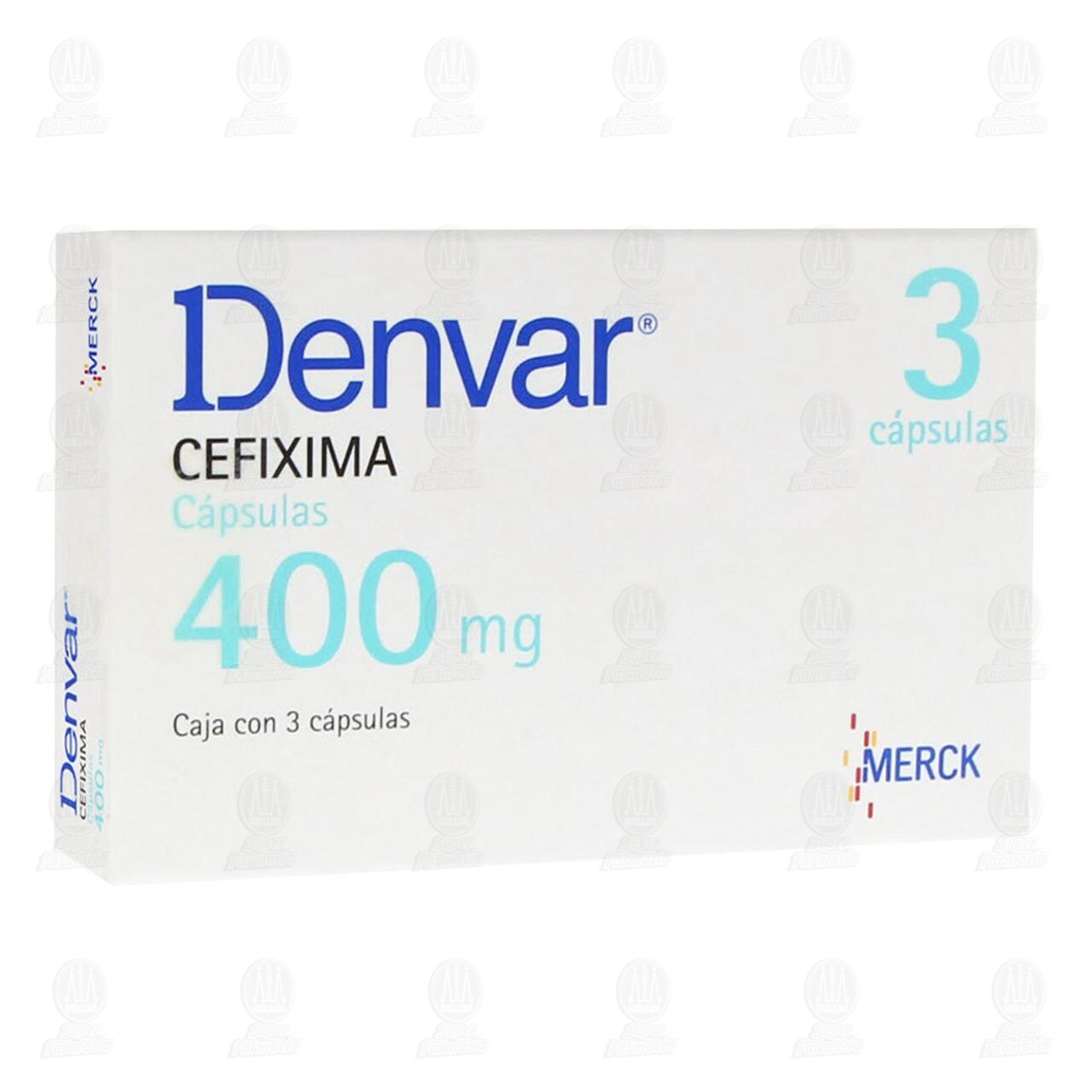 Denvar 400 mg, 3 C&aacute;psulas. image number 0
