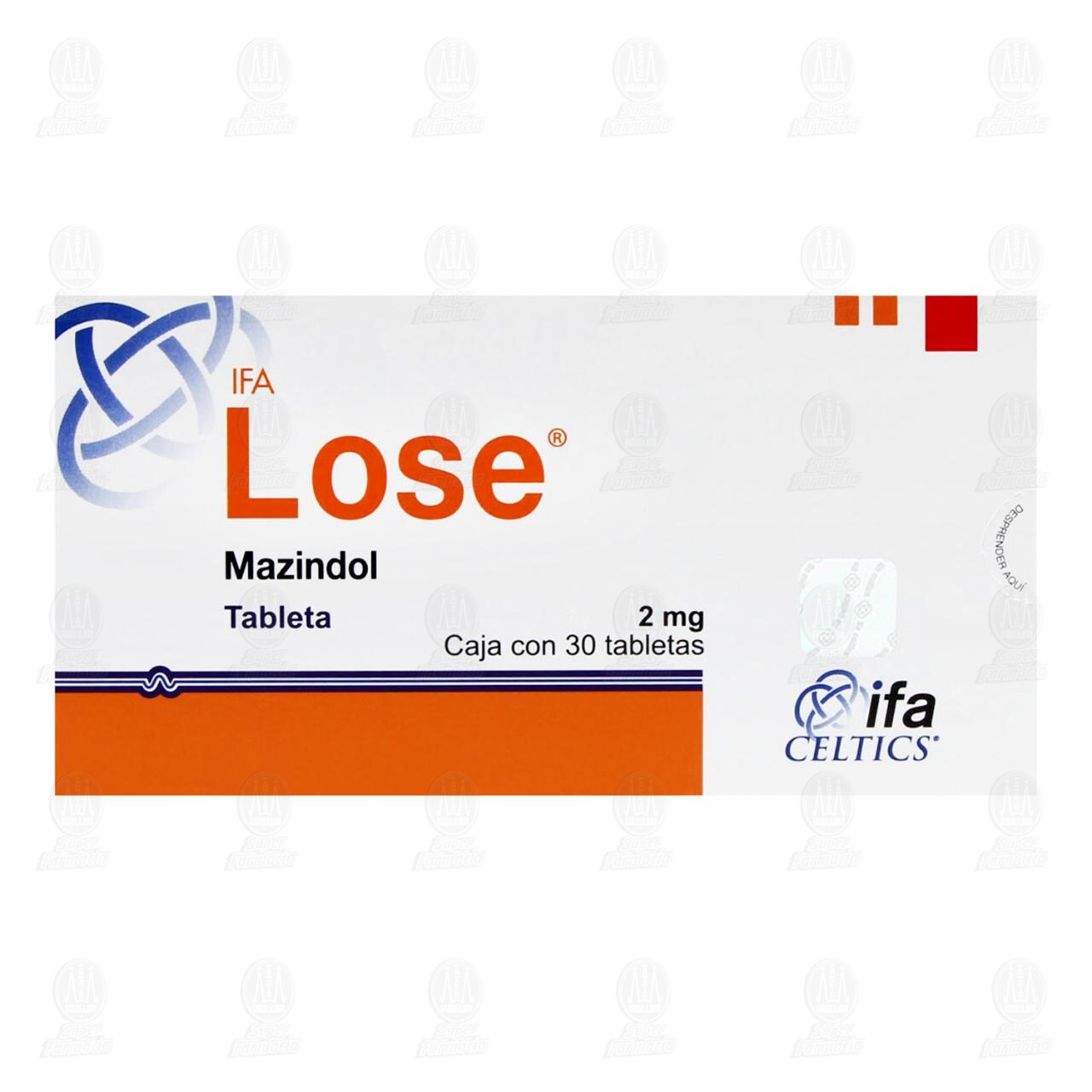Ifa Lose 2 mg, 30 Tabletas. image number 1
