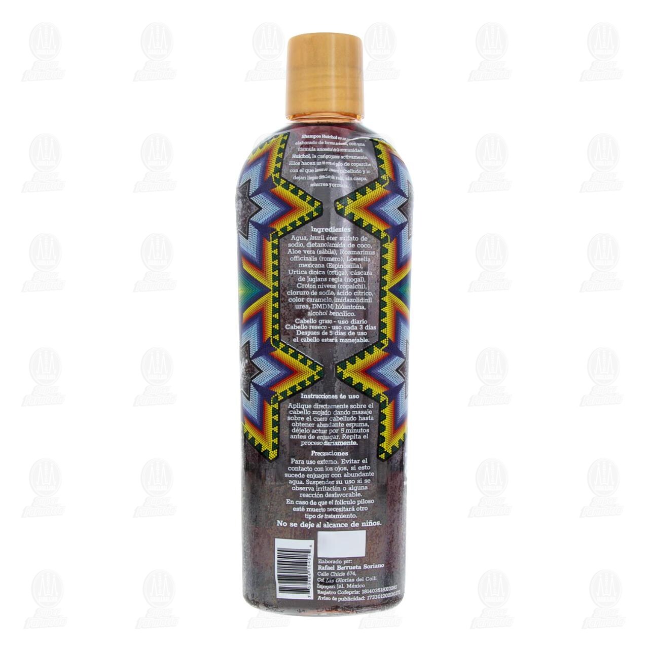Shampoo Huichol Previene la Ca&iacute;da del Cabello, 400 ml. image number 2
