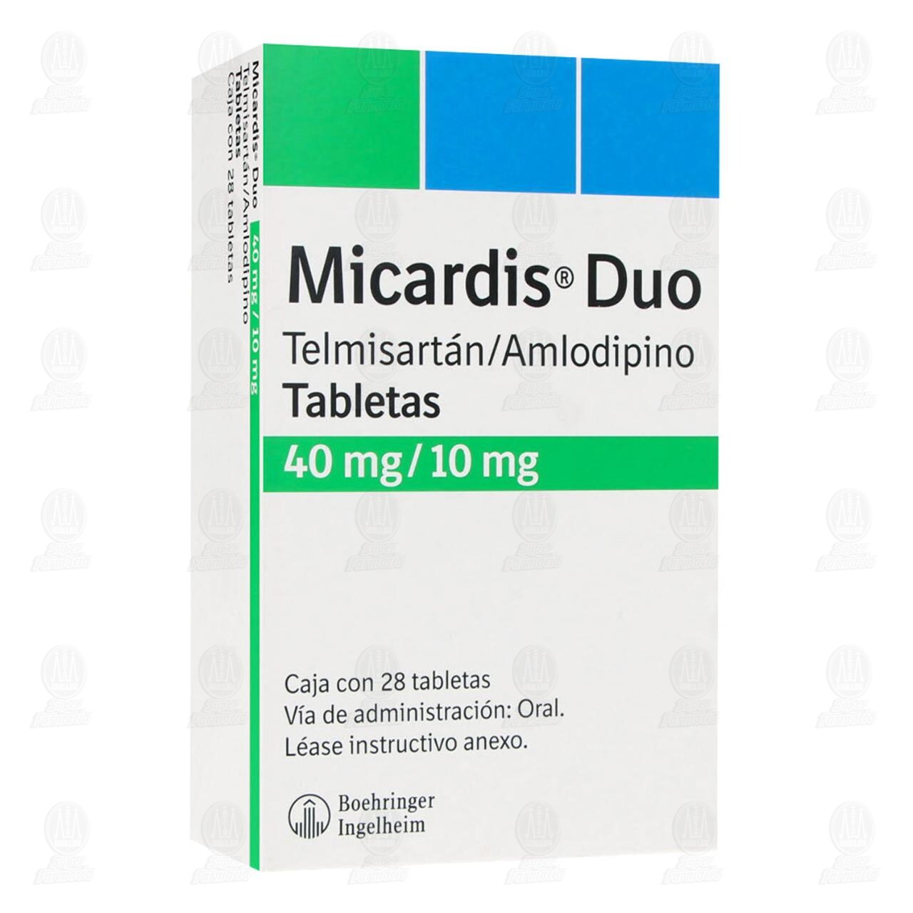 Micardis Duo 40mg/10mg, 28 Tabletas. image number 0