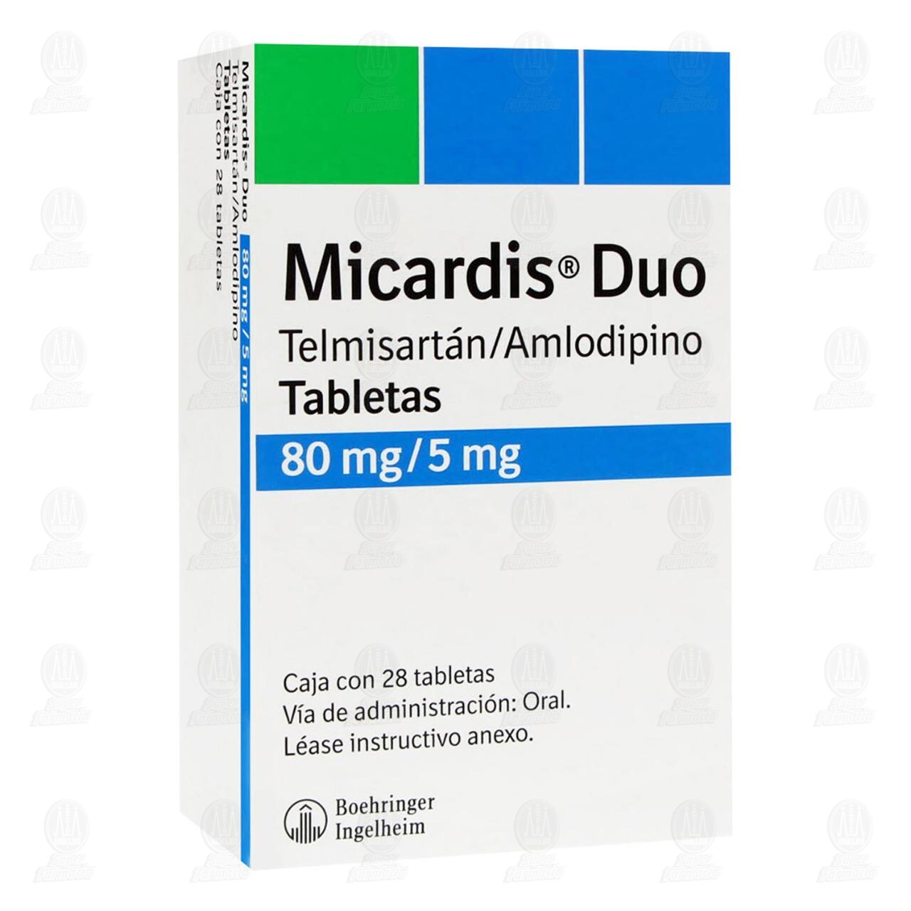 Micardis Duo 80mg/5mg, 28 Tabletas. image number 0