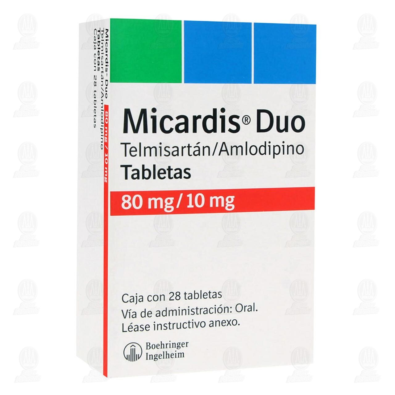 Micardis Duo 80mg/10mg, 28 Tabletas. image number 0