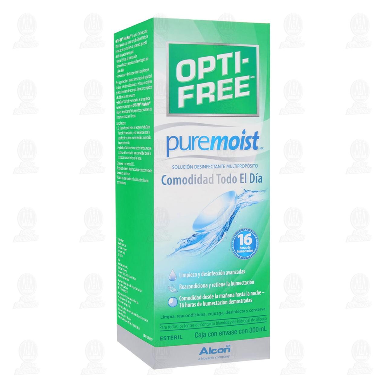 Opti-Free Pure Moist Soluci&oacute;n, 300 ml. image number 0