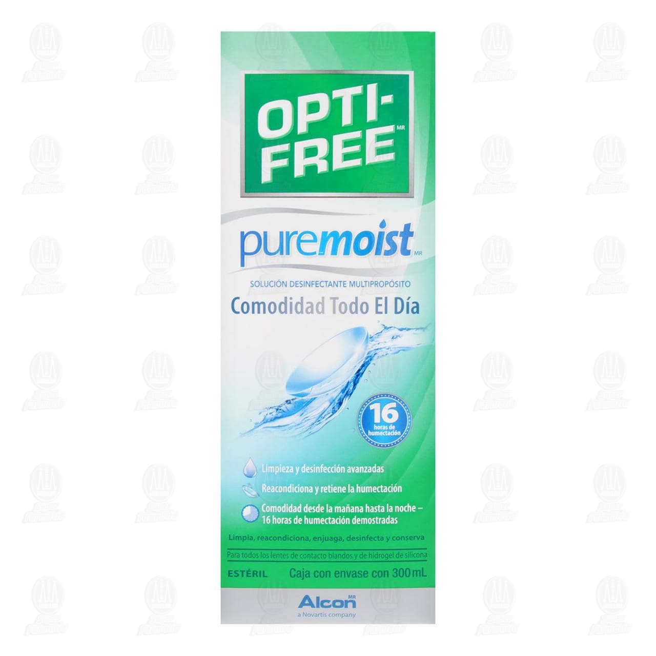 Opti-Free Pure Moist Soluci&oacute;n, 300 ml. image number 1