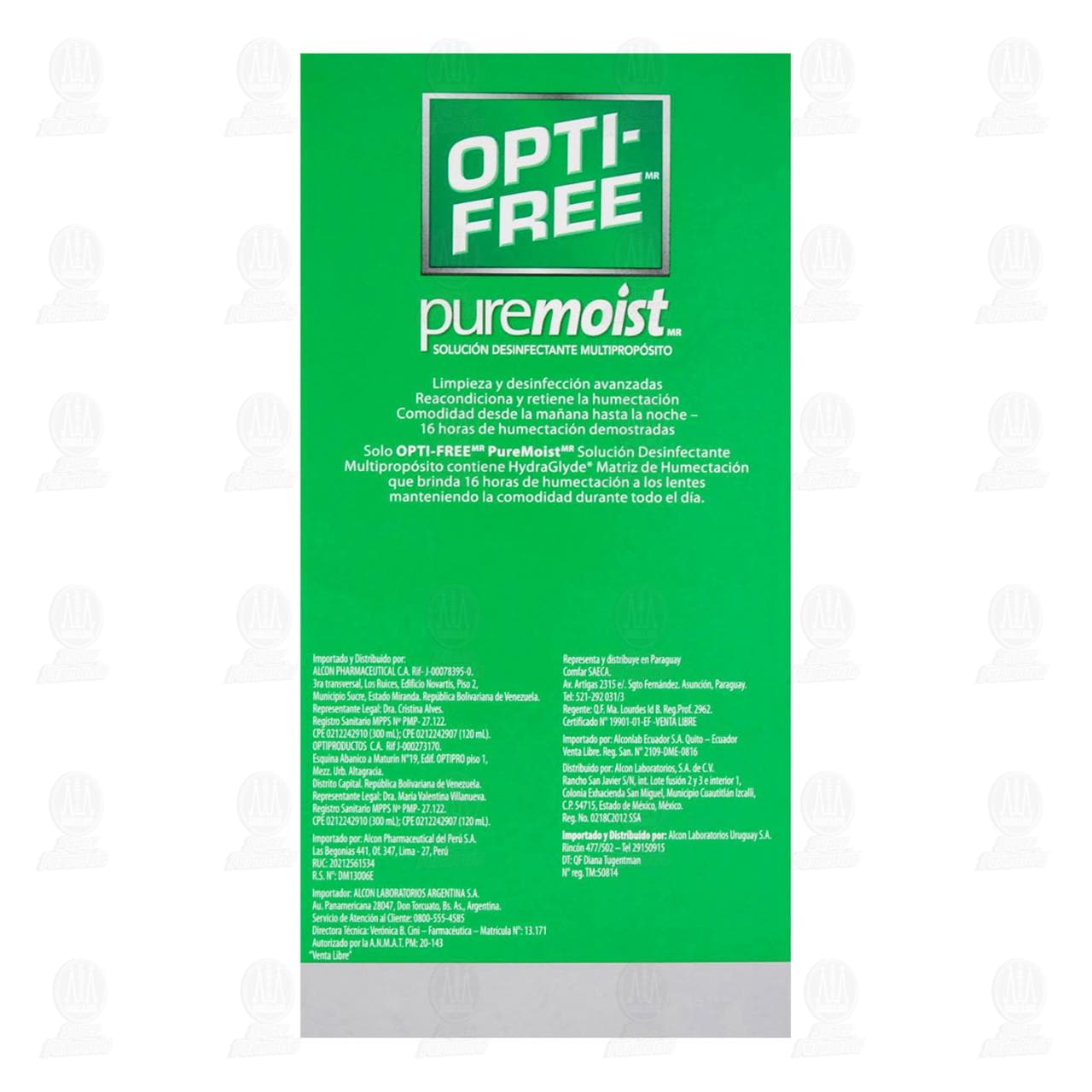 Opti Free Pure Moist Soluci n 120 ml