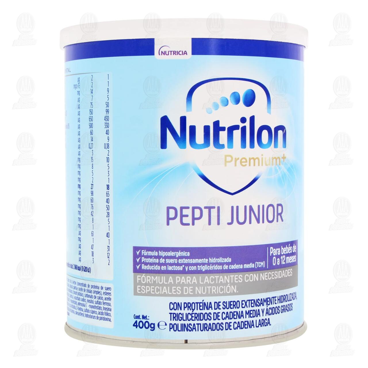 F&oacute;rmula Infantil Nutrilon Premium+ Pepti Junior (Edad 0 a 12 Meses), 400 gr. image number 0