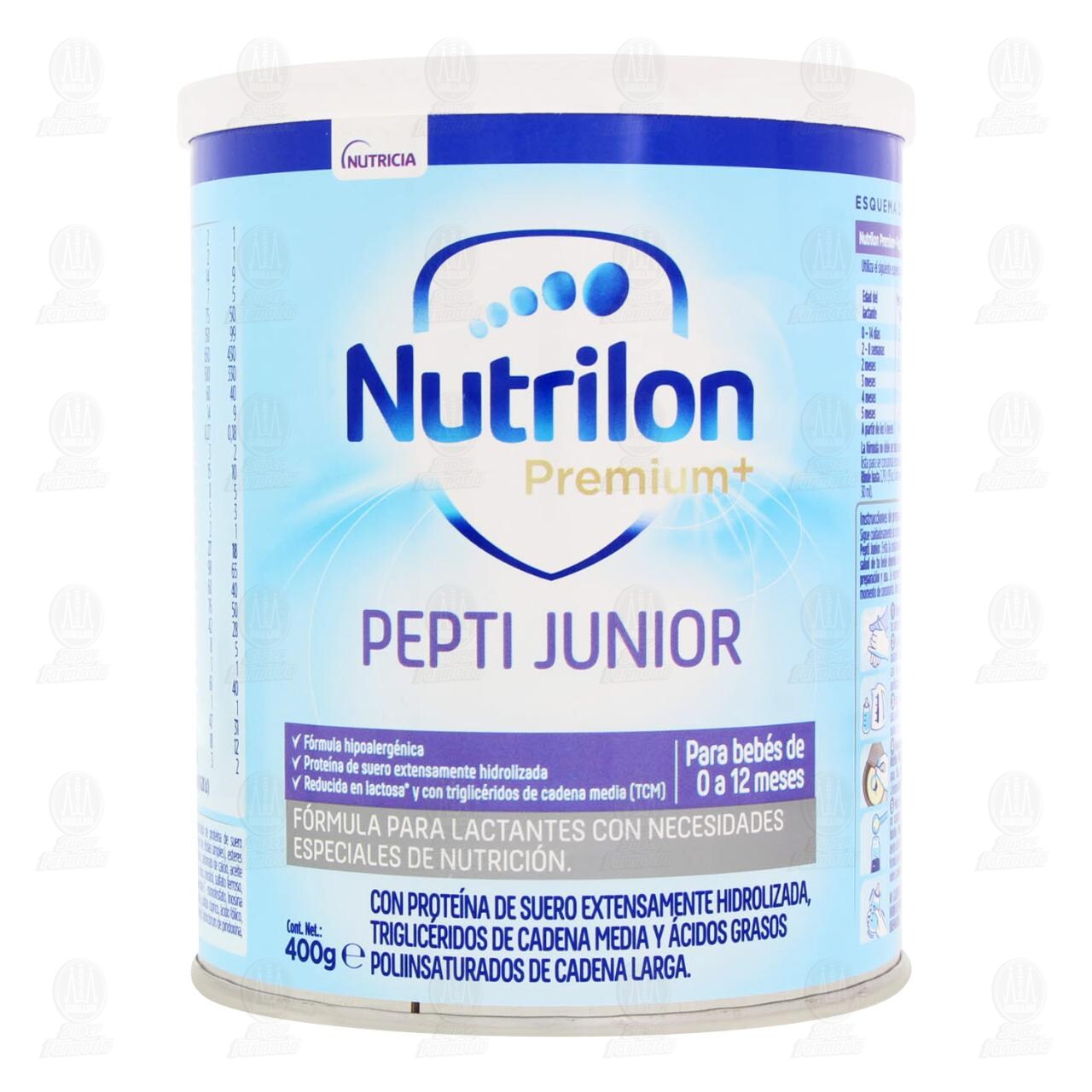F&oacute;rmula Infantil Nutrilon Premium+ Pepti Junior (Edad 0 a 12 Meses), 400 gr. image number 1