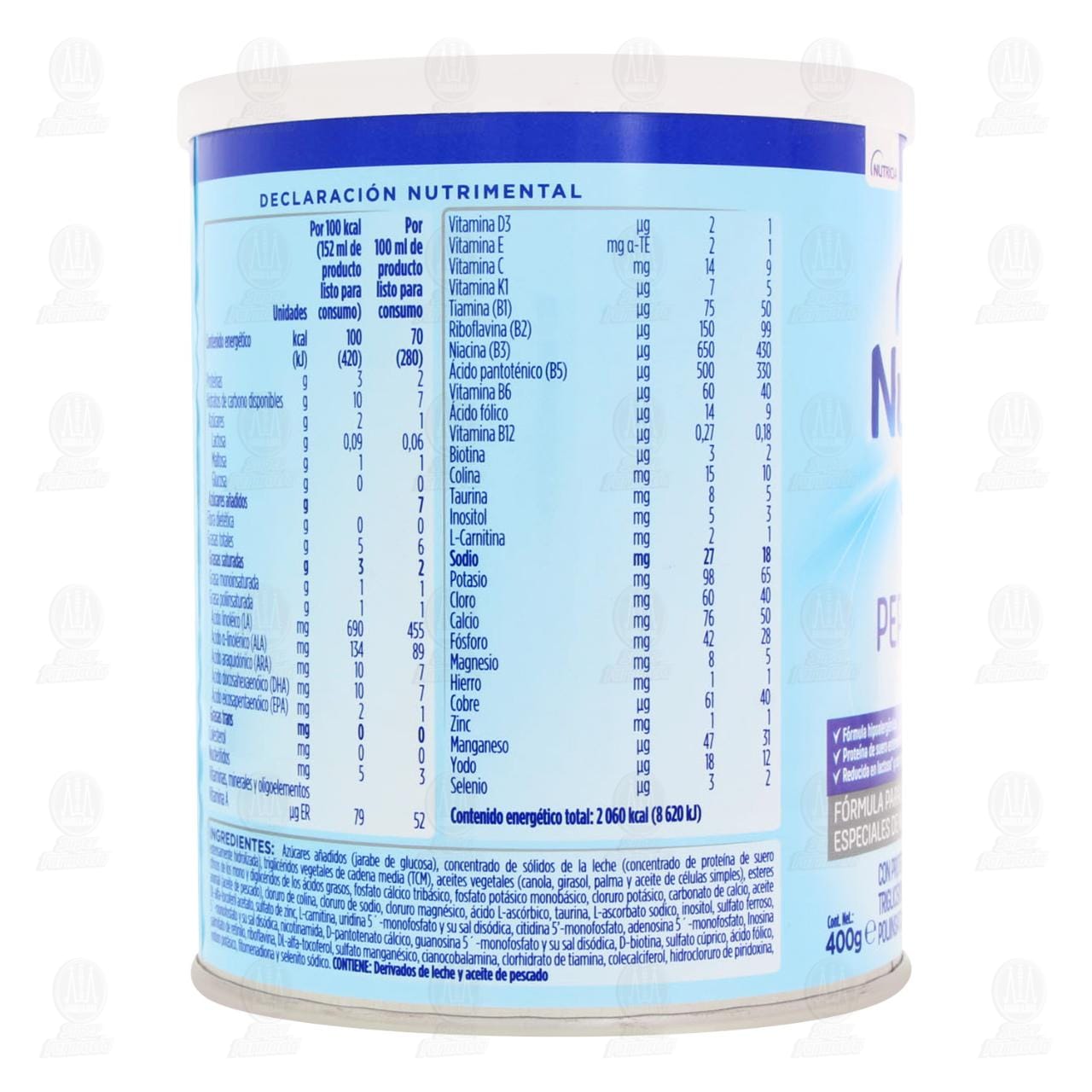 F&oacute;rmula Infantil Nutrilon Premium+ Pepti Junior (Edad 0 a 12 Meses), 400 gr. image number 2