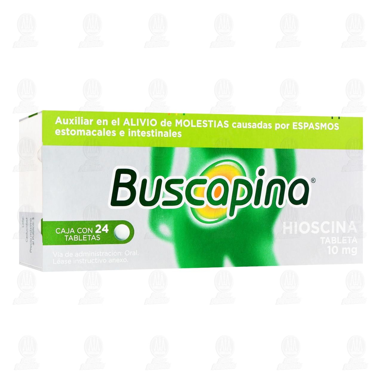 Buscapina 10 mg, 24 Tabletas. image number 0