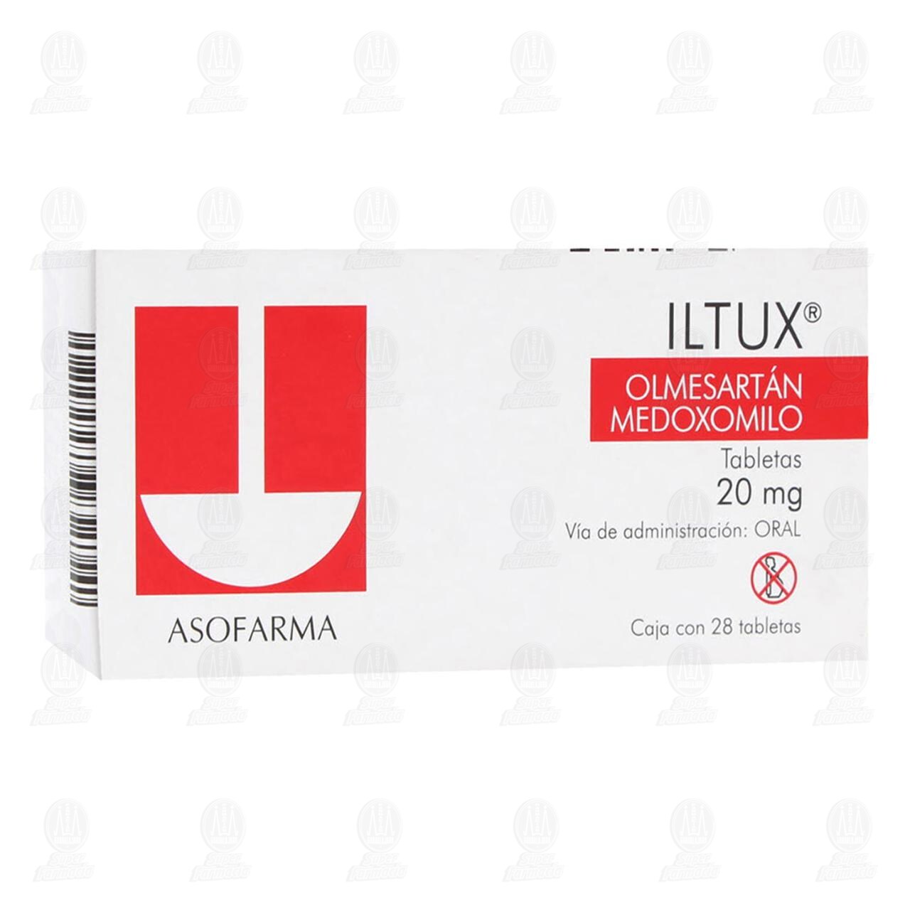 Iltux 20 mg, 28 Tabletas.