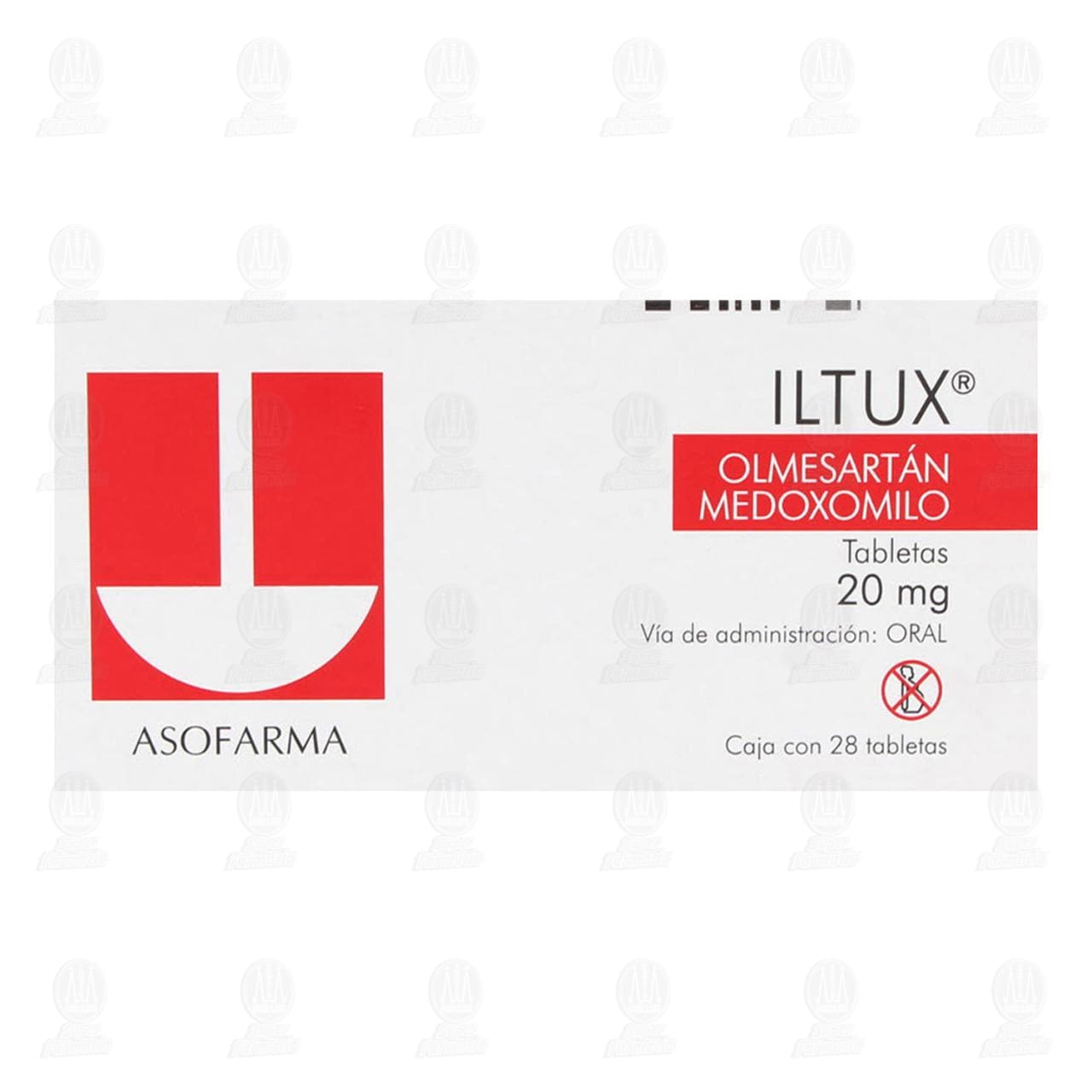Iltux 20 mg, 28 Tabletas. image number 1