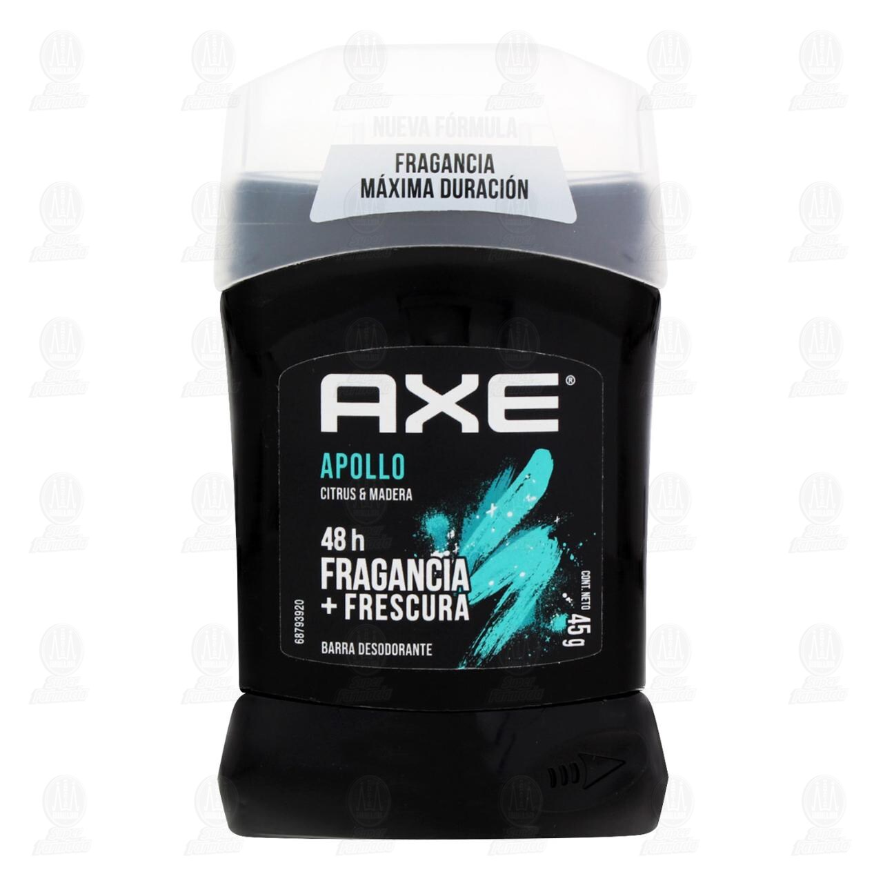 Desodorante Axe Apollo 48H en Barra, 45 gr. image number 1