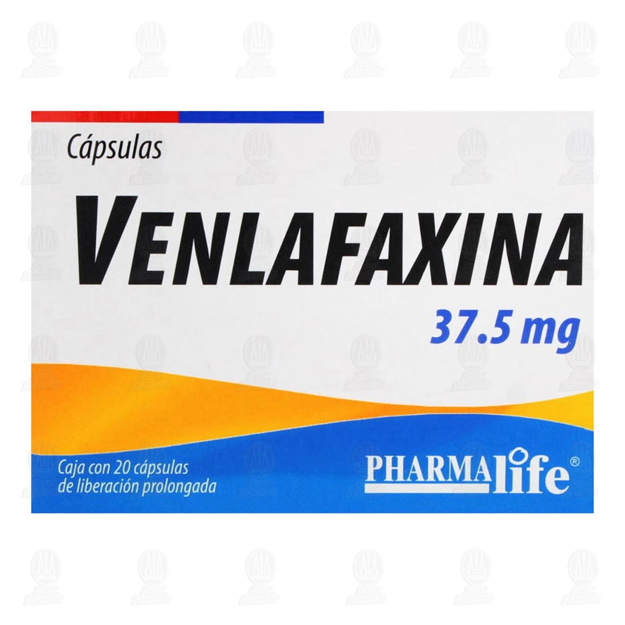 Venlafaxina 37.5mg, 20 Cápsulas Pharmalife. image number 1