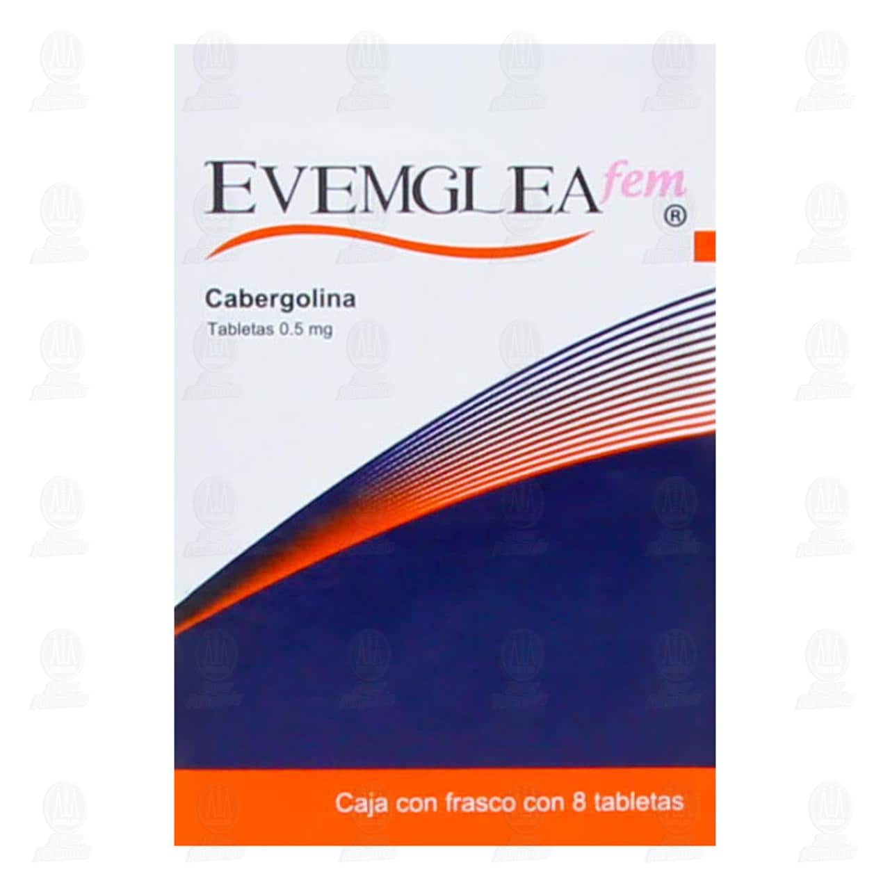 Evemglea Fem 0.5 mg, 8 Tabletas. image number 1