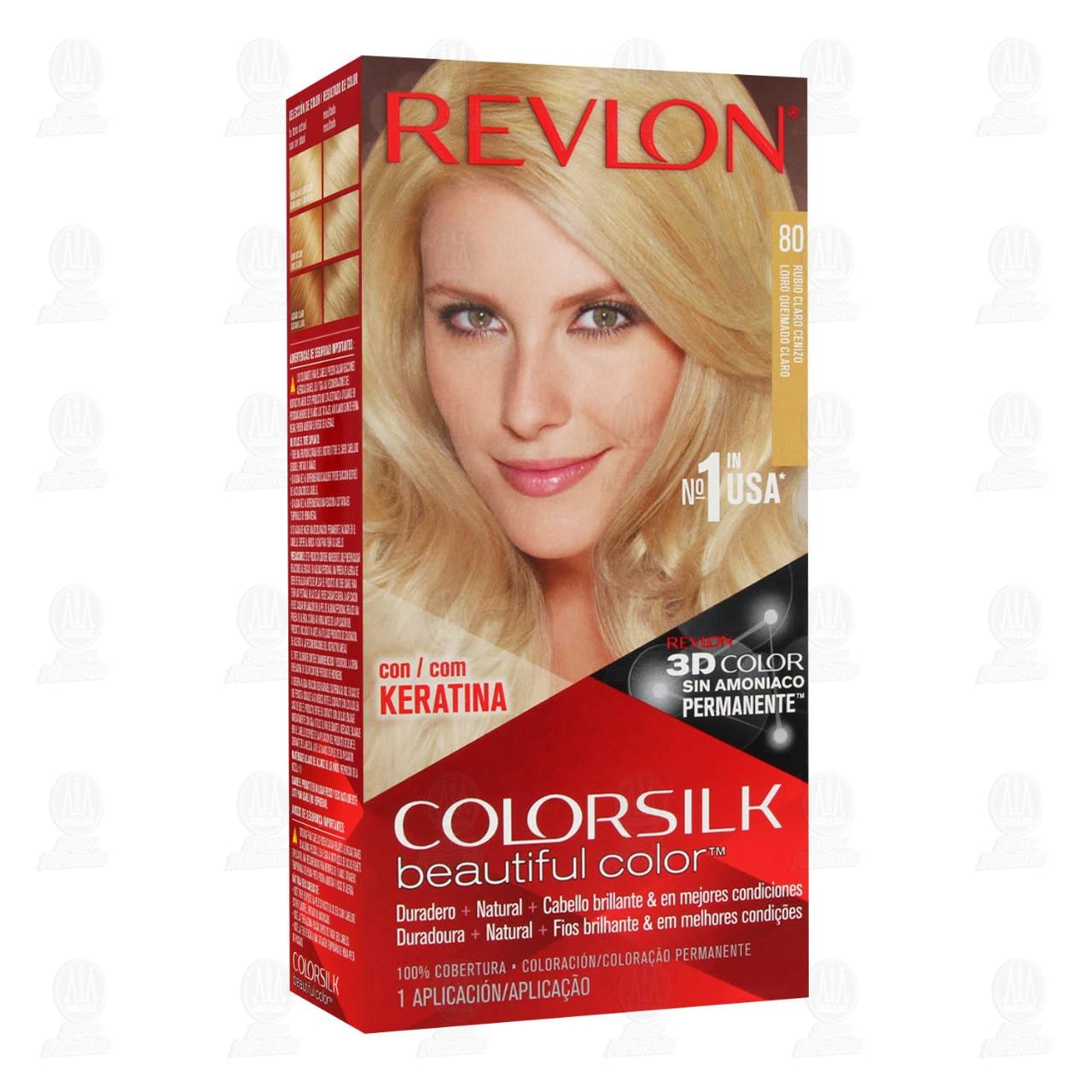 Imagen para Tinte ColorSilk Beautiful Color Rubio Claro Cenizo (80).