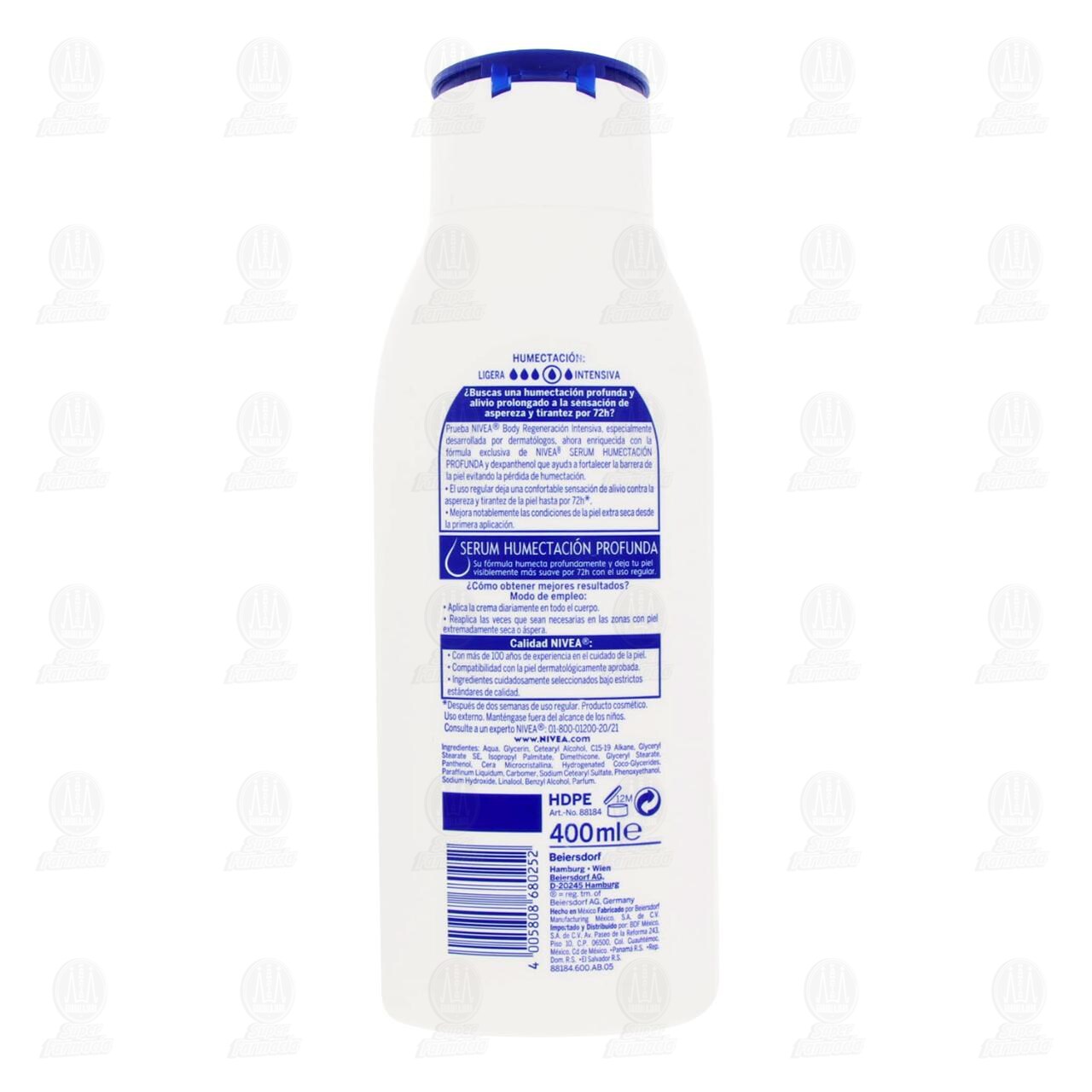 Nivea Crema Corporal Regeneraci&oacute;n Intensiva, 400 ml. image number 2