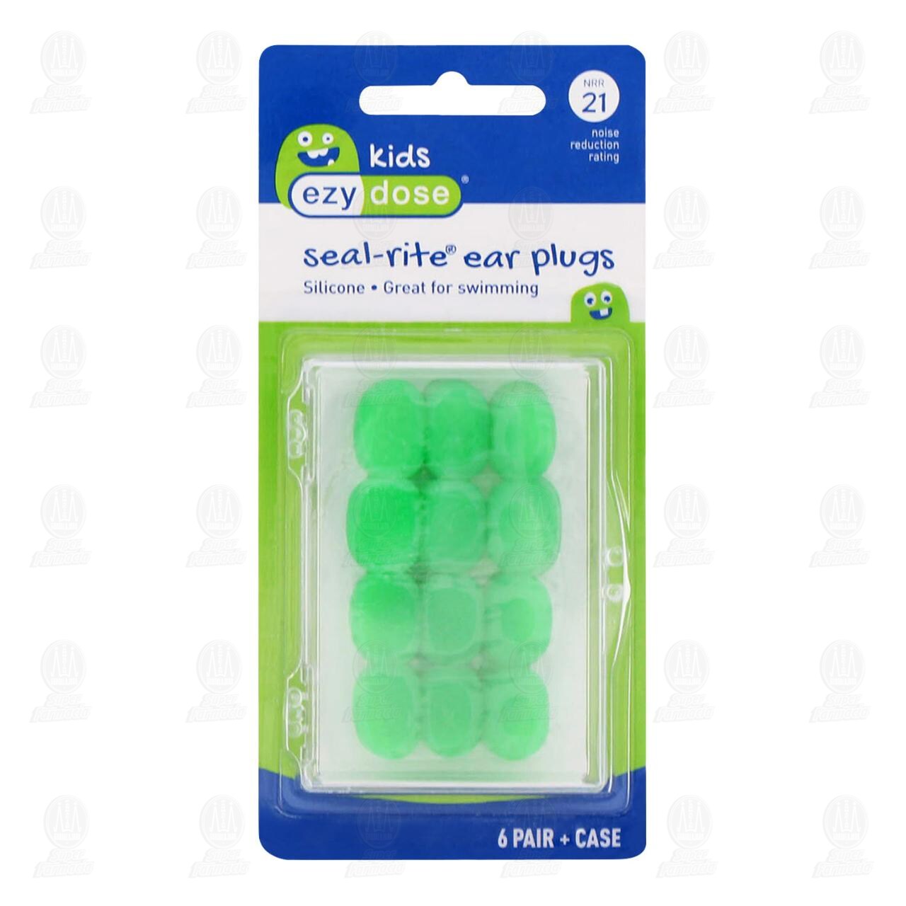 Tapones de O&iacute;do de Silic&oacute;n para Ni&ntilde;os, 6 Pares. image number 0